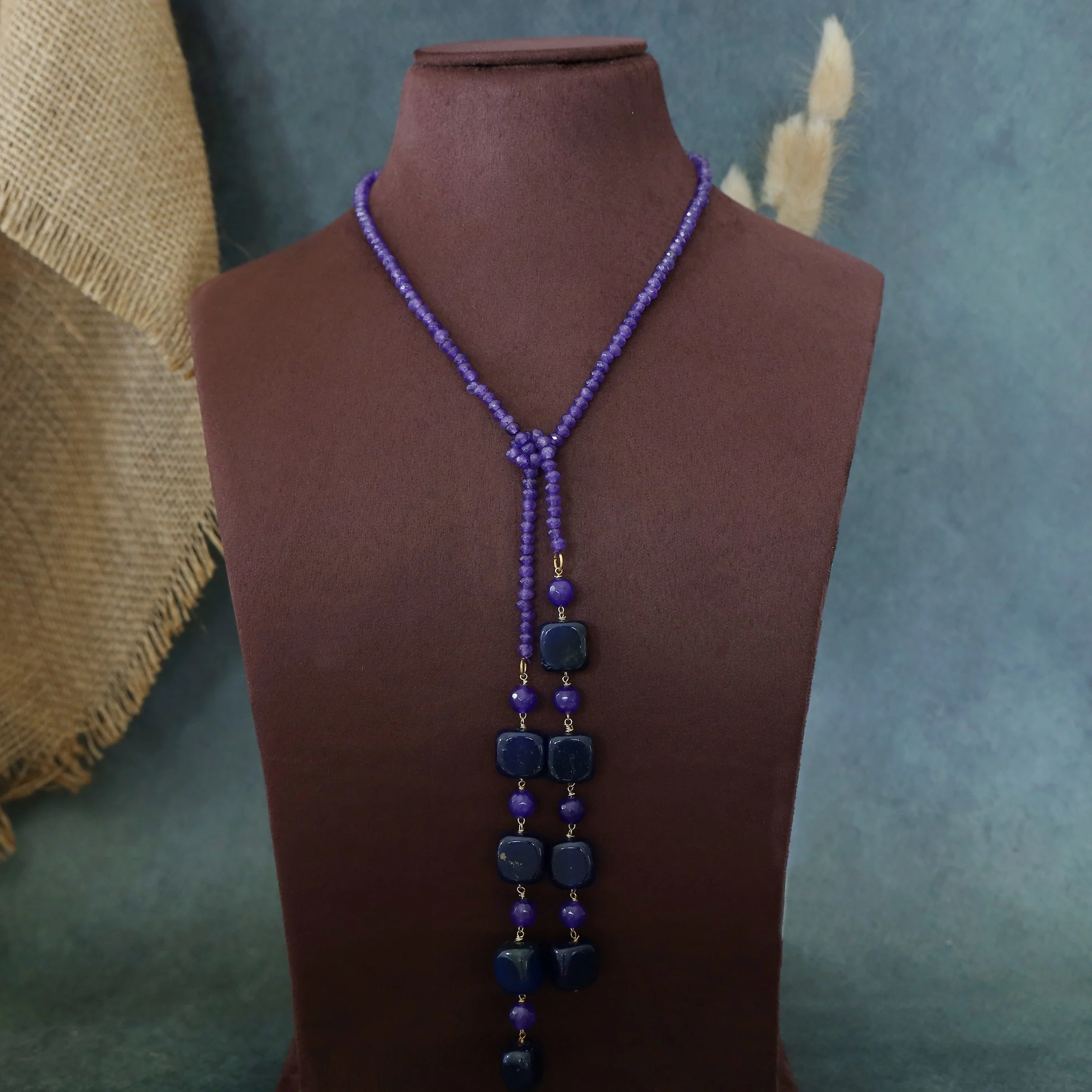 Serena Beaded Neckpiece - Image 3