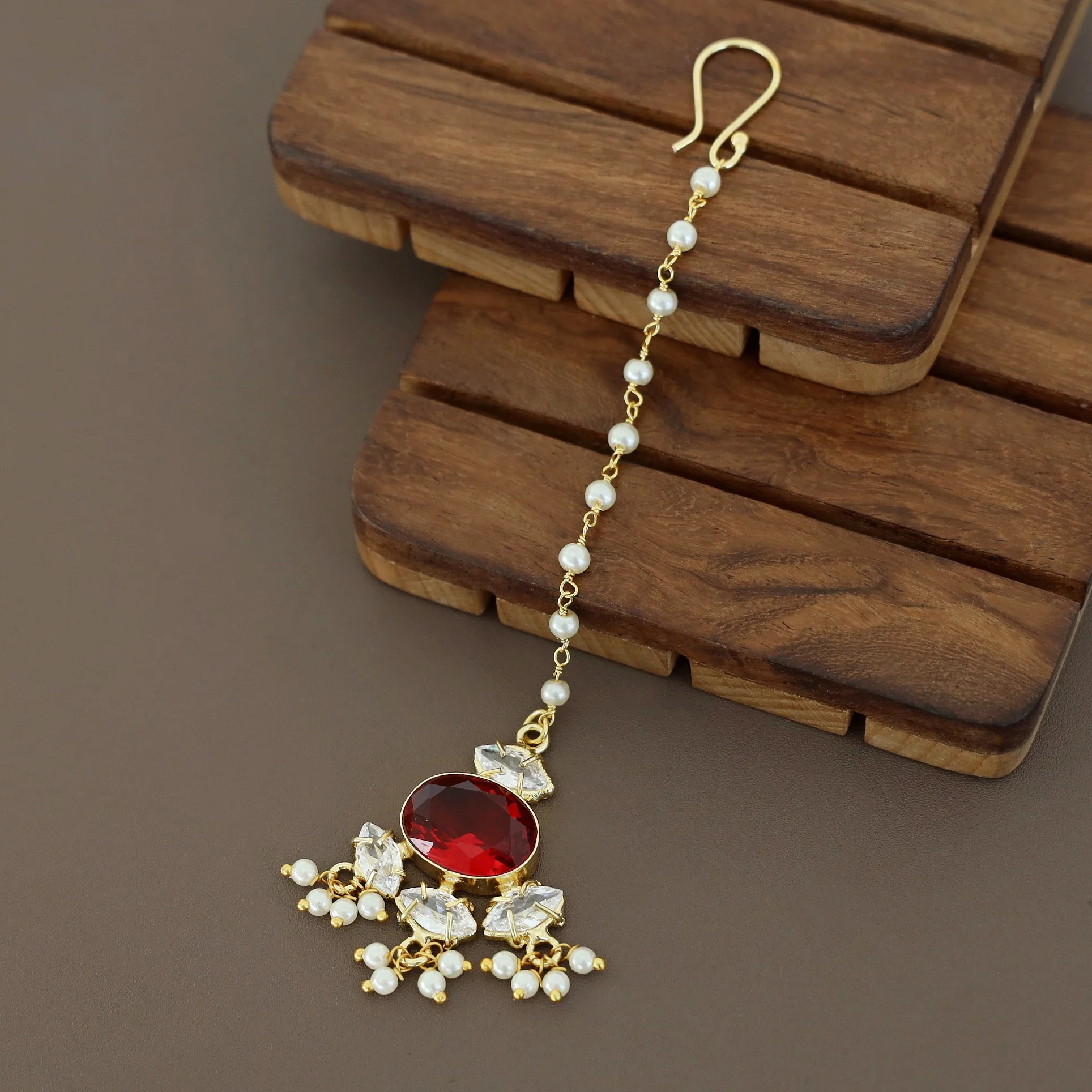 Serenity Golden Pearl Oval Glossy Combo - Image 10