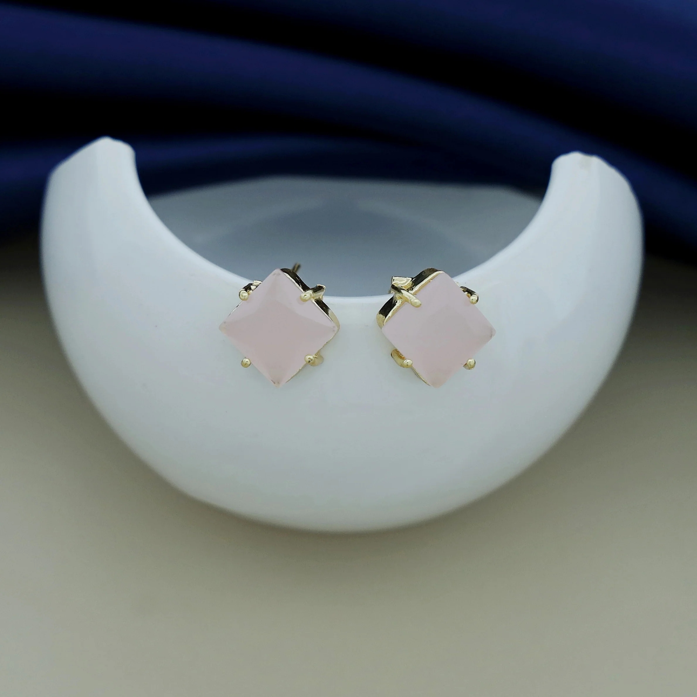 Shibani Diamond Glossy Stud - Image 11