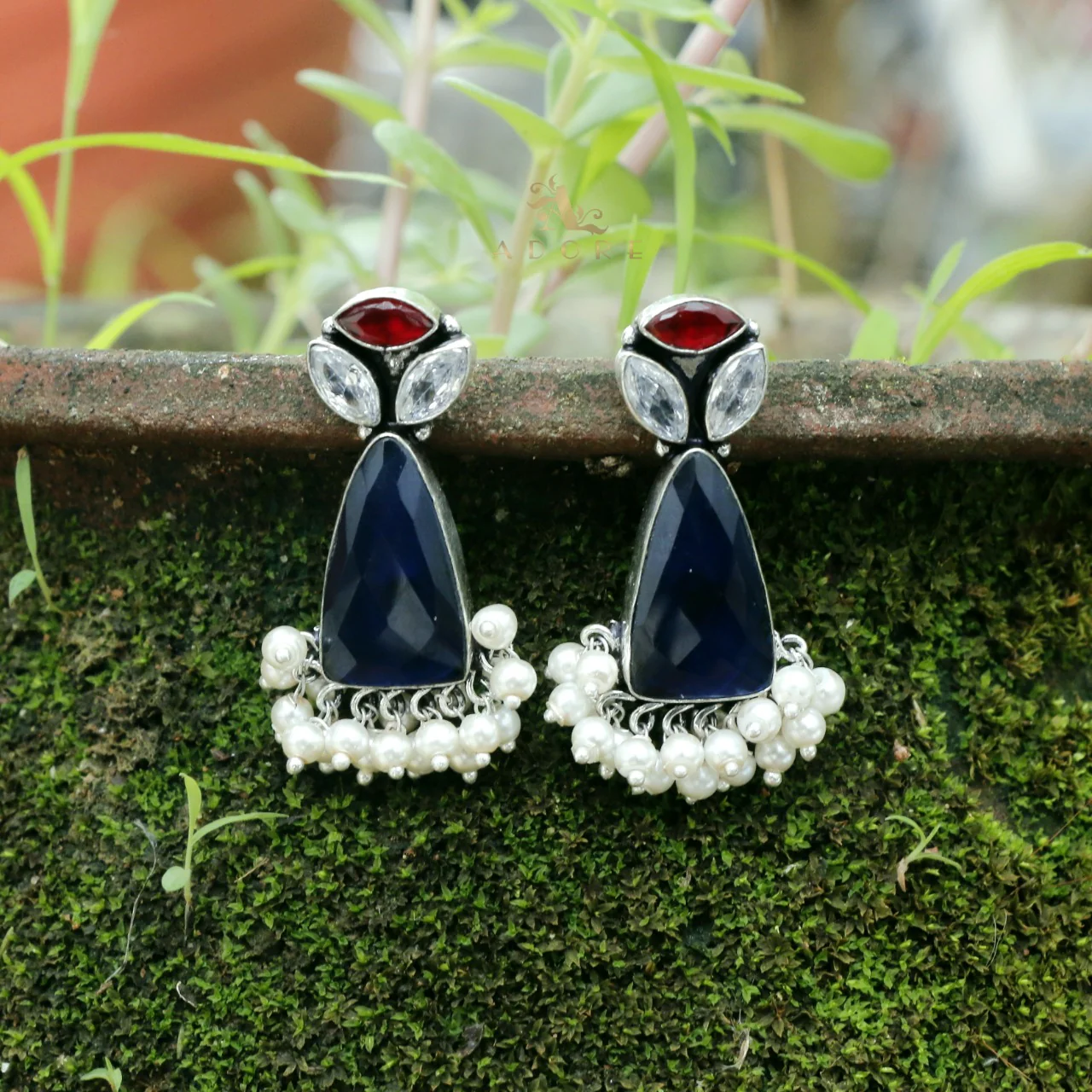 Siera Glossy With Pearl Earring - Image 18