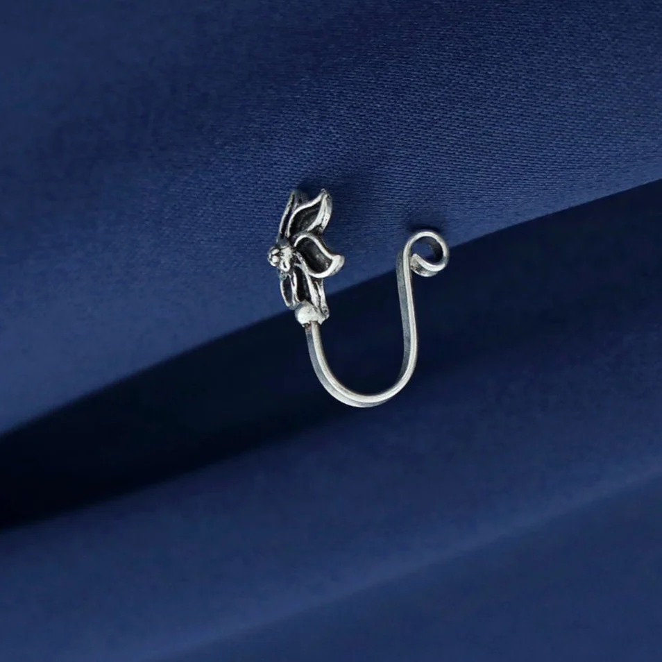 Tanaira Silver Nose Pin - Image 24