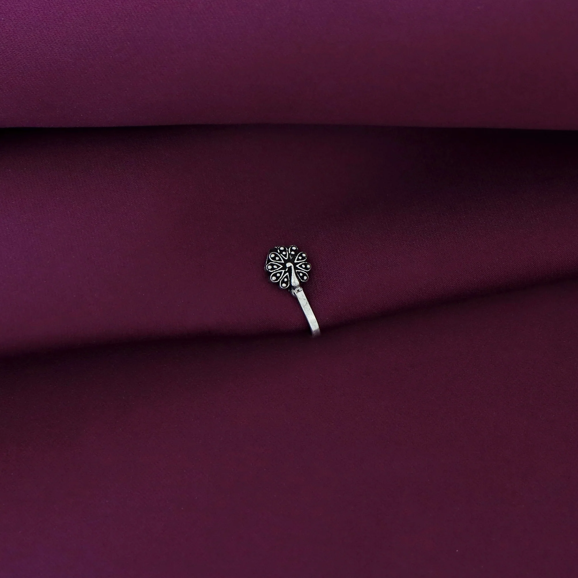 Tanaira Silver Nose Pin - Image 34
