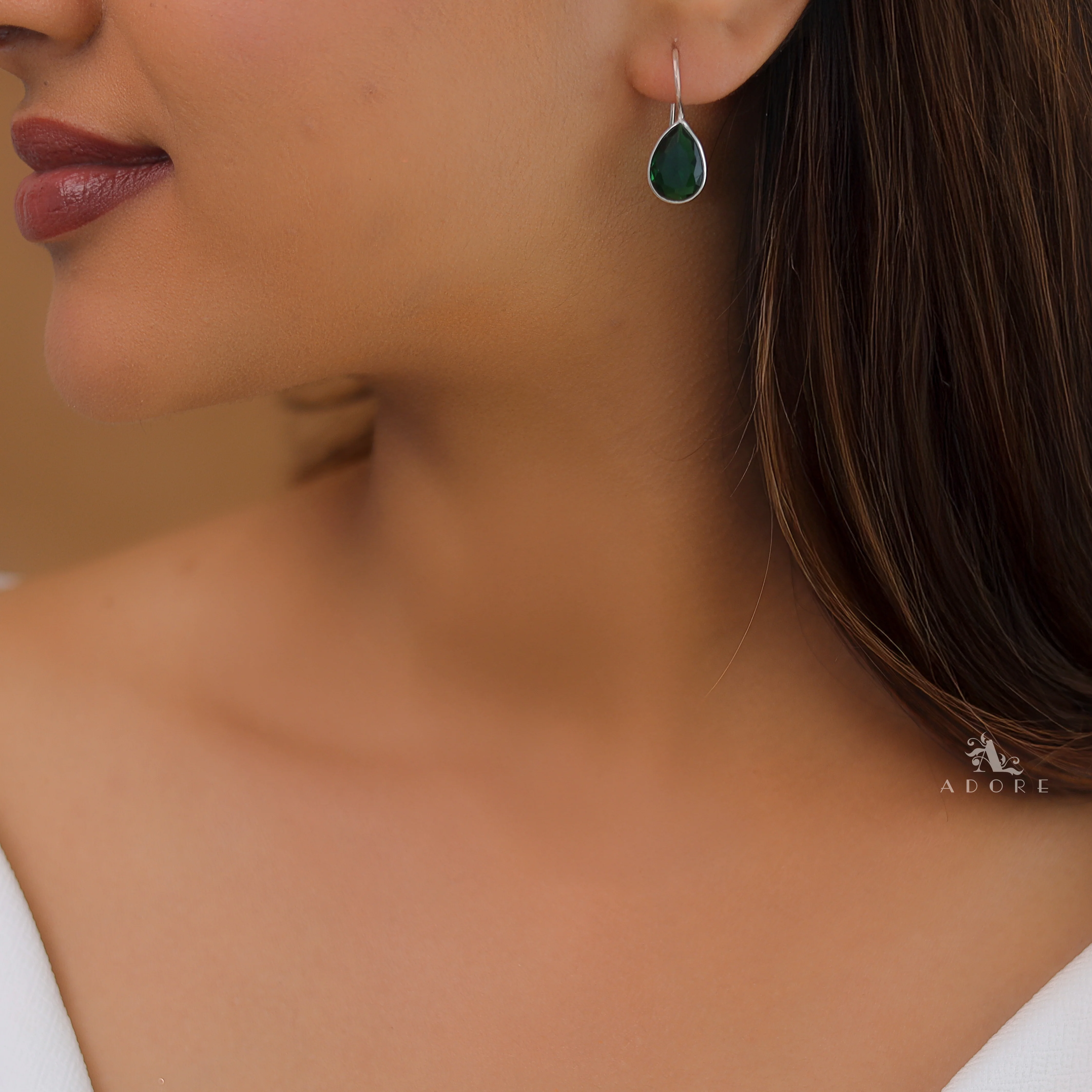 Silver Rain Drops (Daily Wear Colours Available) - Image 2