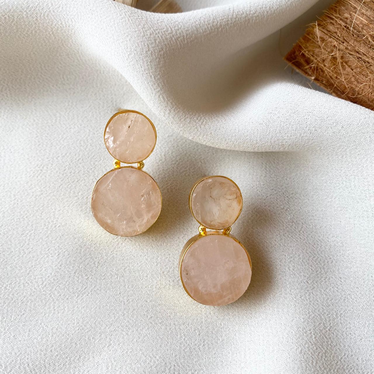 Snowman Raw Stone Earring - Image 14