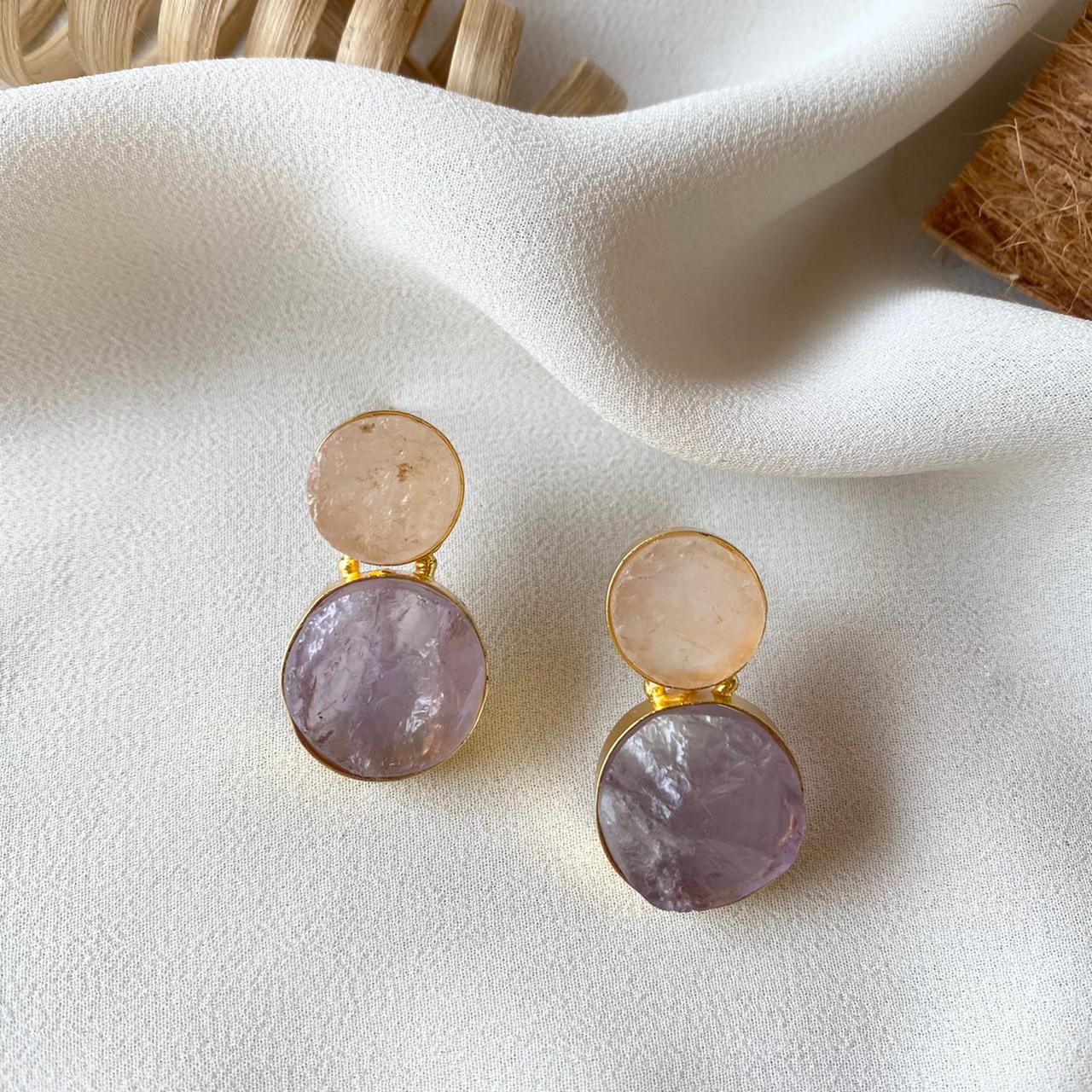 Snowman Raw Stone Earring - Image 15