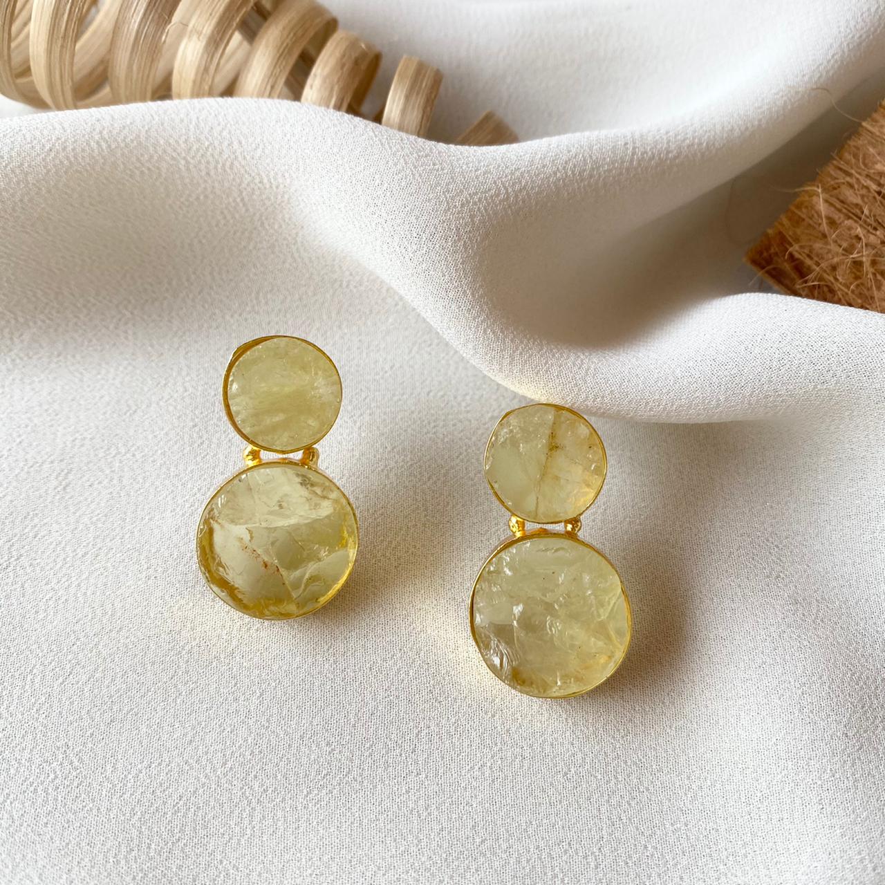 Snowman Raw Stone Earring - Image 16