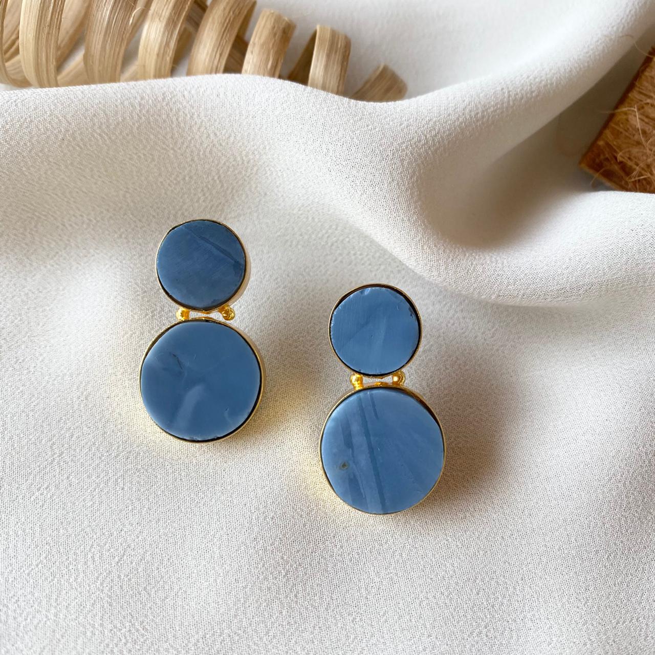 Snowman Raw Stone Earring - Image 20
