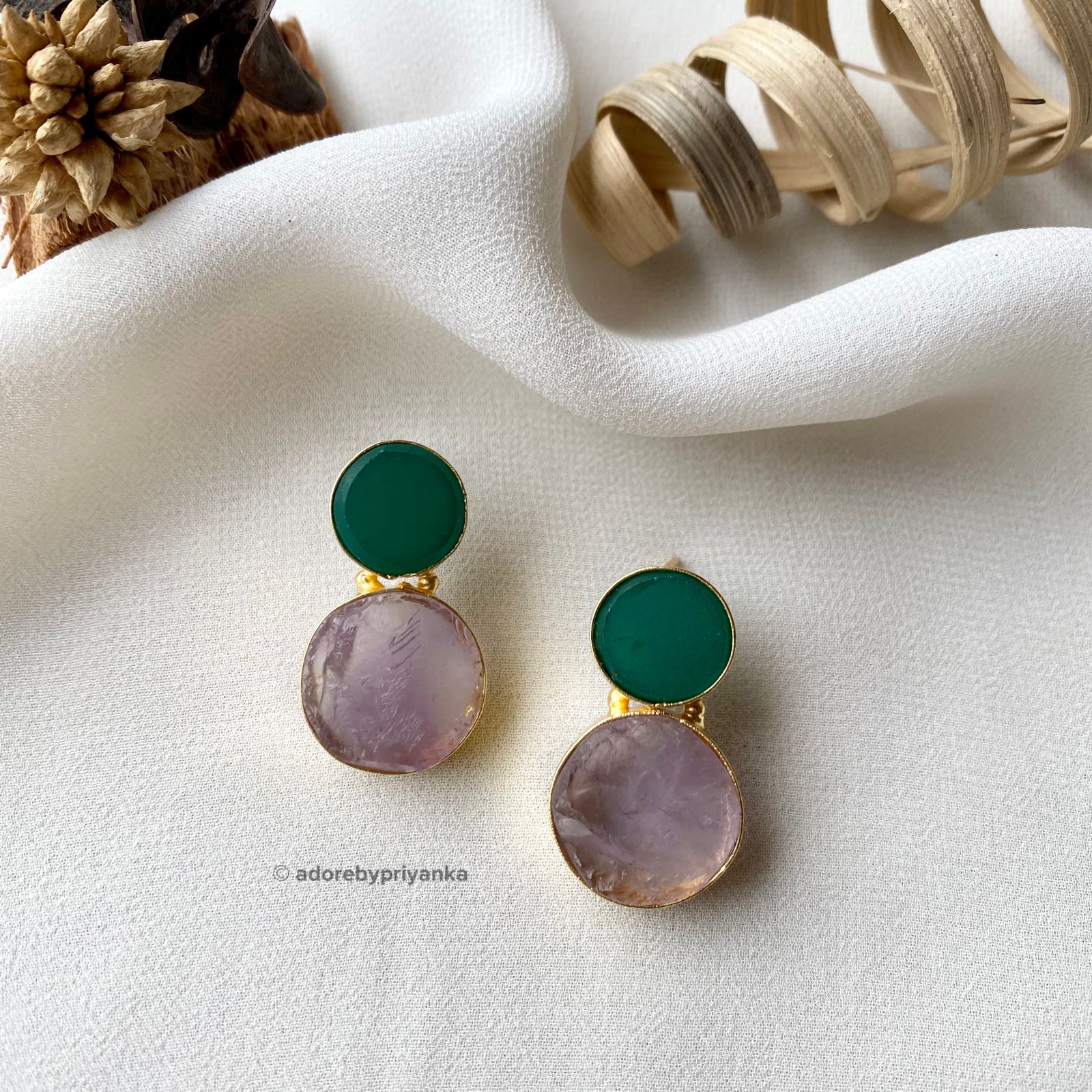 Snowman Raw Stone Earring - Image 26