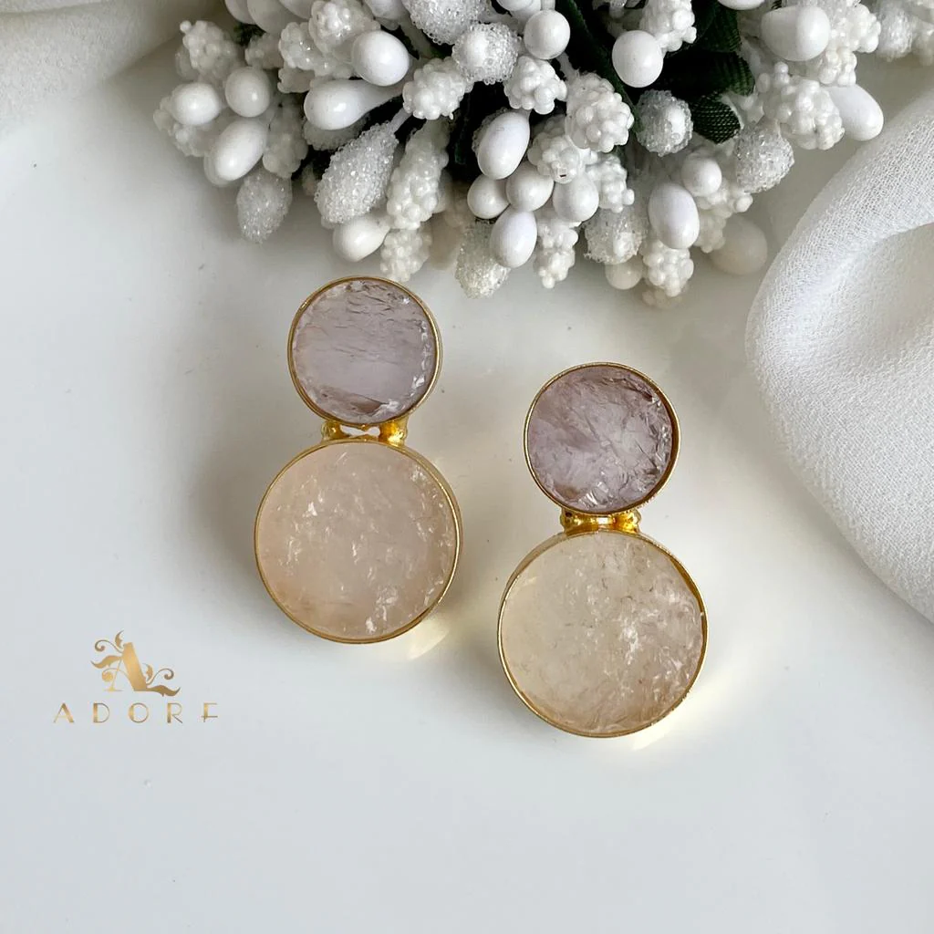 Snowman Raw Stone Earring - Image 30