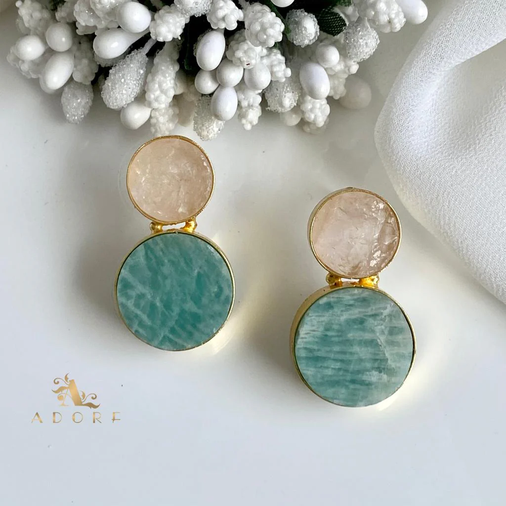Snowman Raw Stone Earring - Image 31
