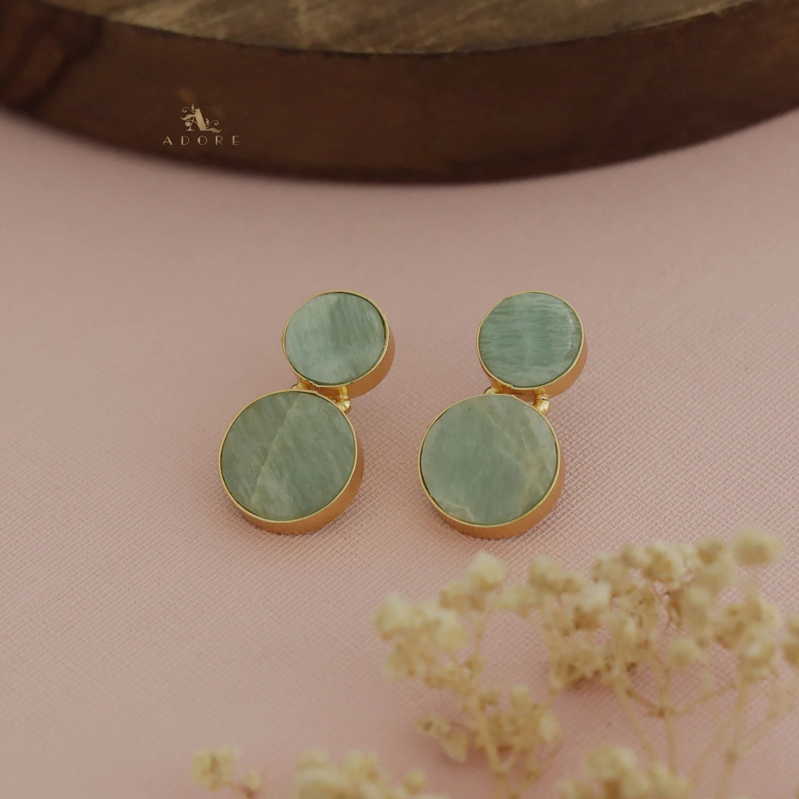 Snowman Raw Stone Earring - Image 35
