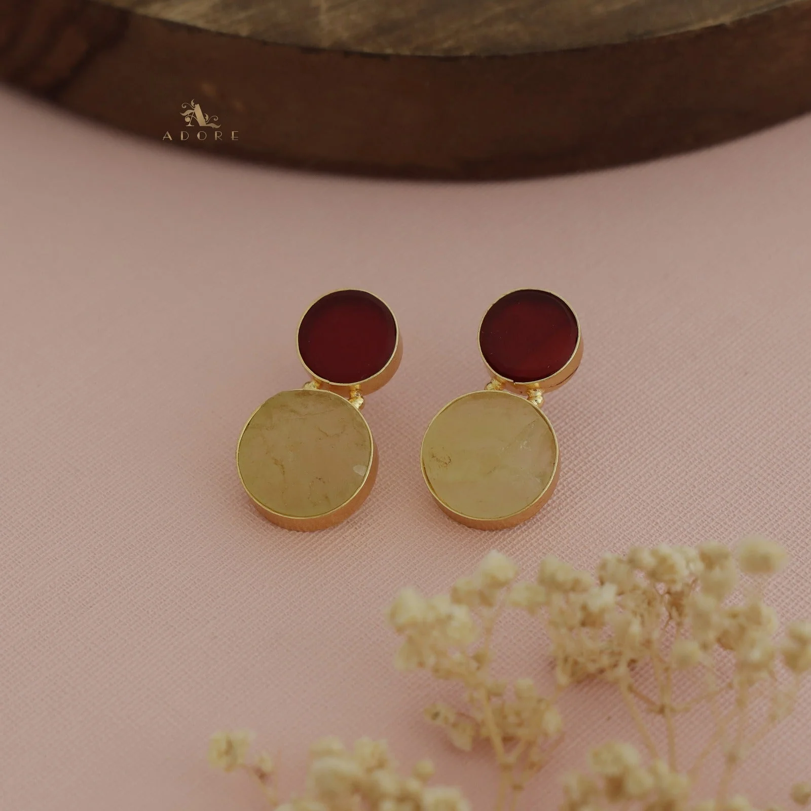 Snowman Raw Stone Earring - Image 37