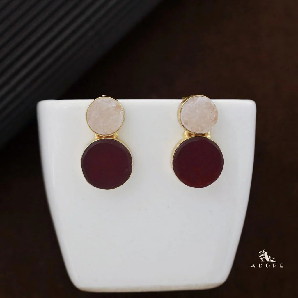 Snowman Raw Stone Earring - Image 39