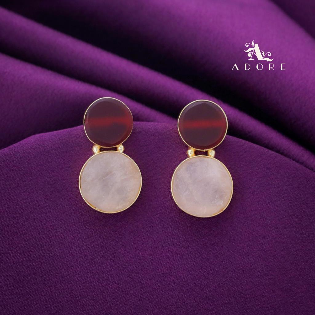Snowman Raw Stone Earring - Image 8