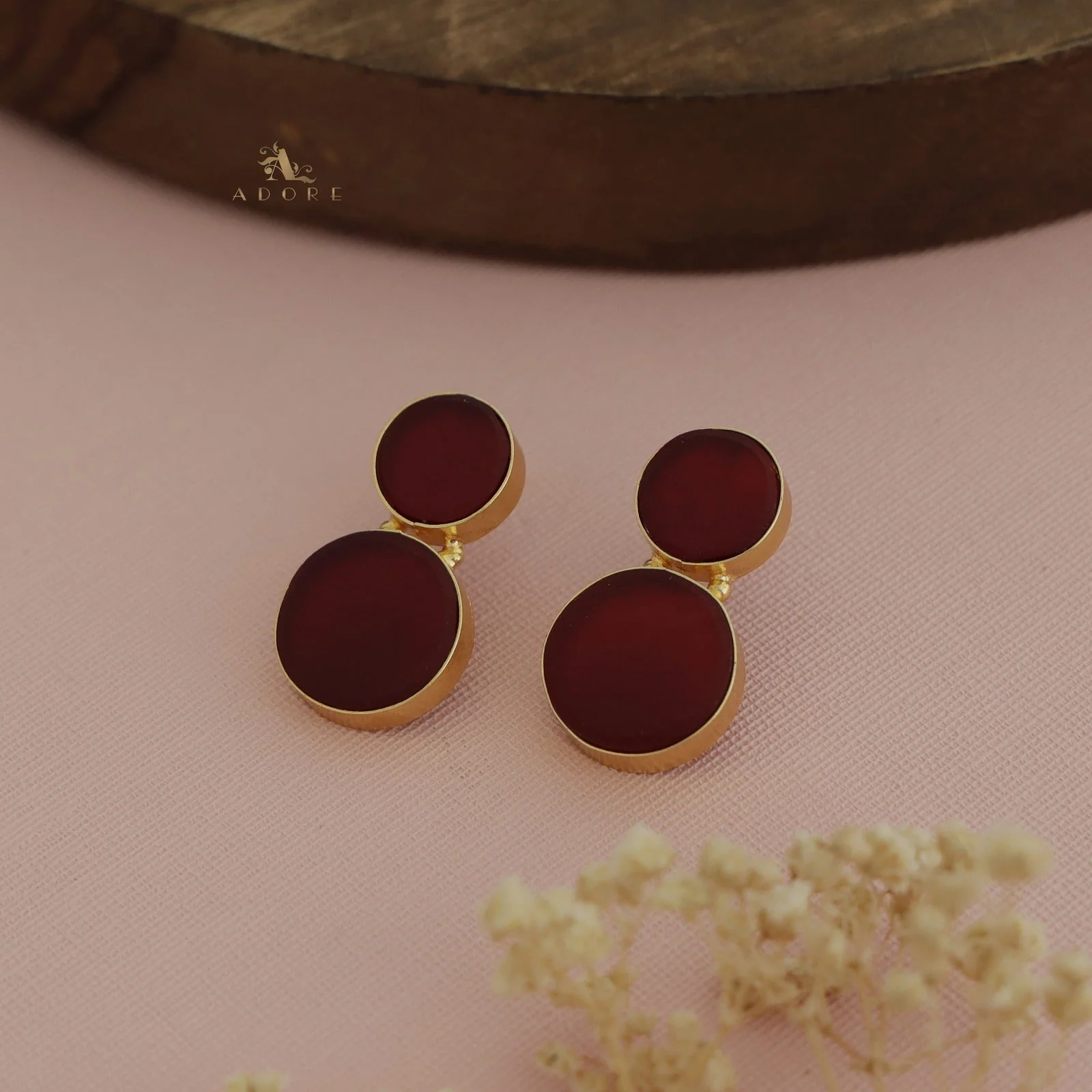 Snowman Raw Stone Earring - Image 9