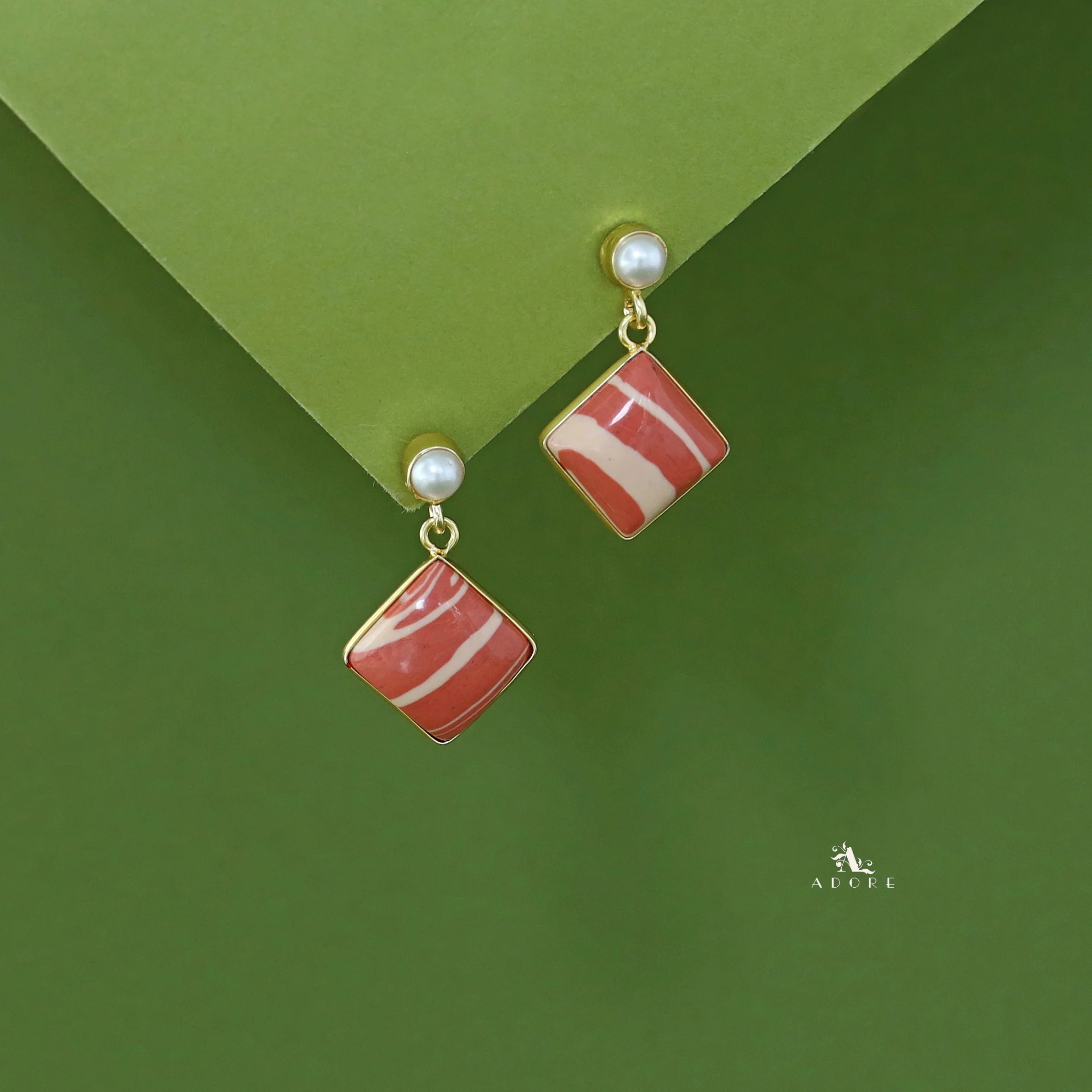 Sonia Golden Pearl Earring - Image 15