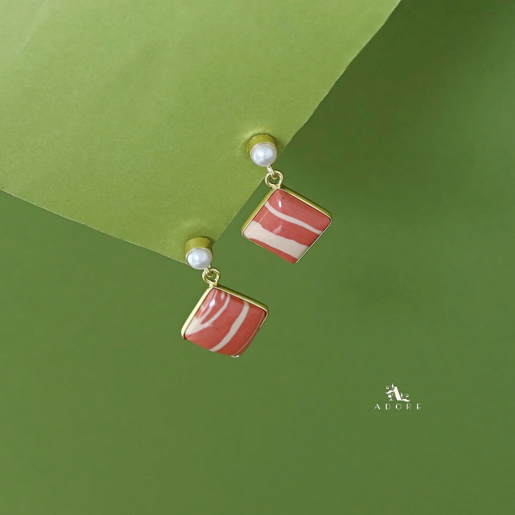 Sonia Golden Pearl Earring - Image 16