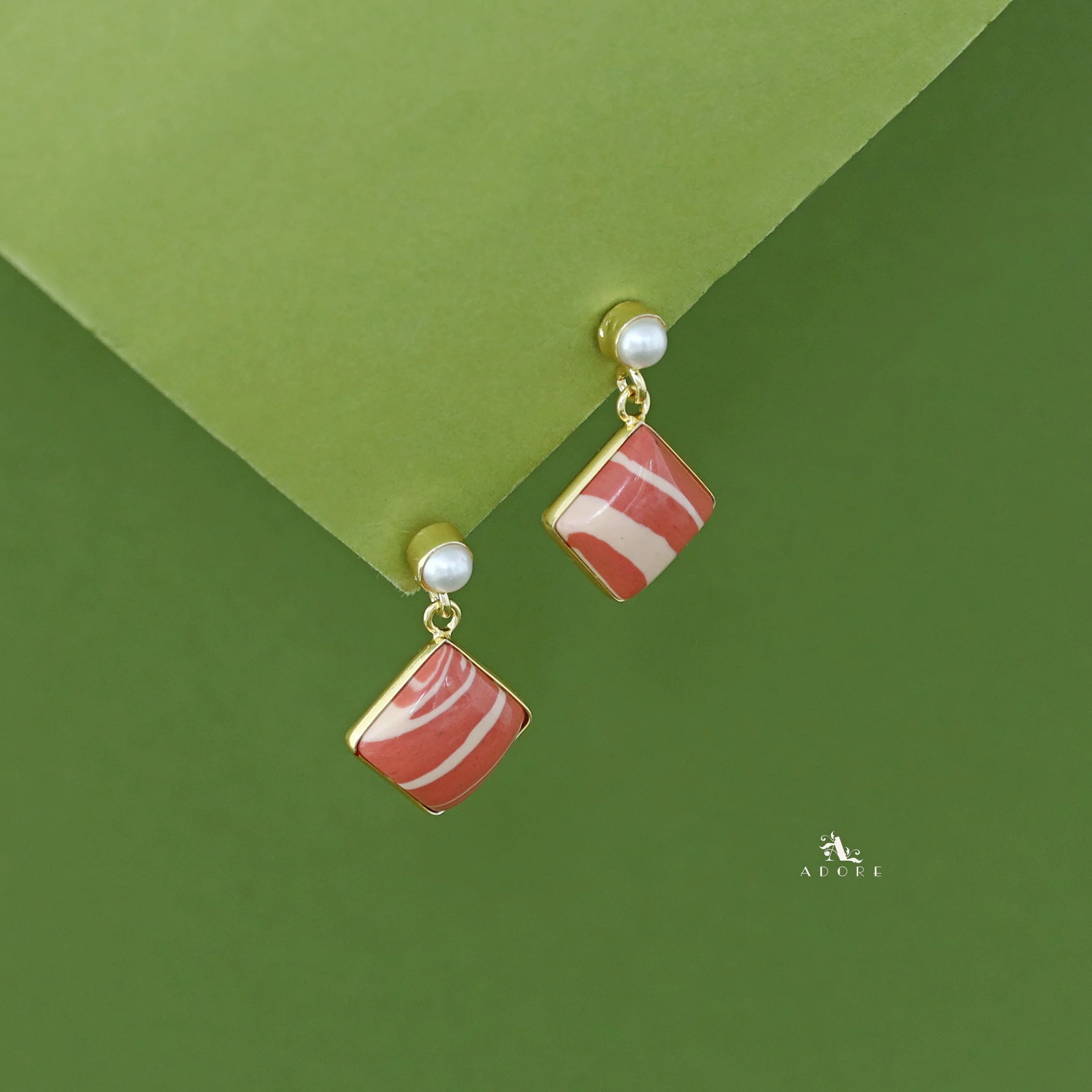 Sonia Golden Pearl Earring - Image 21