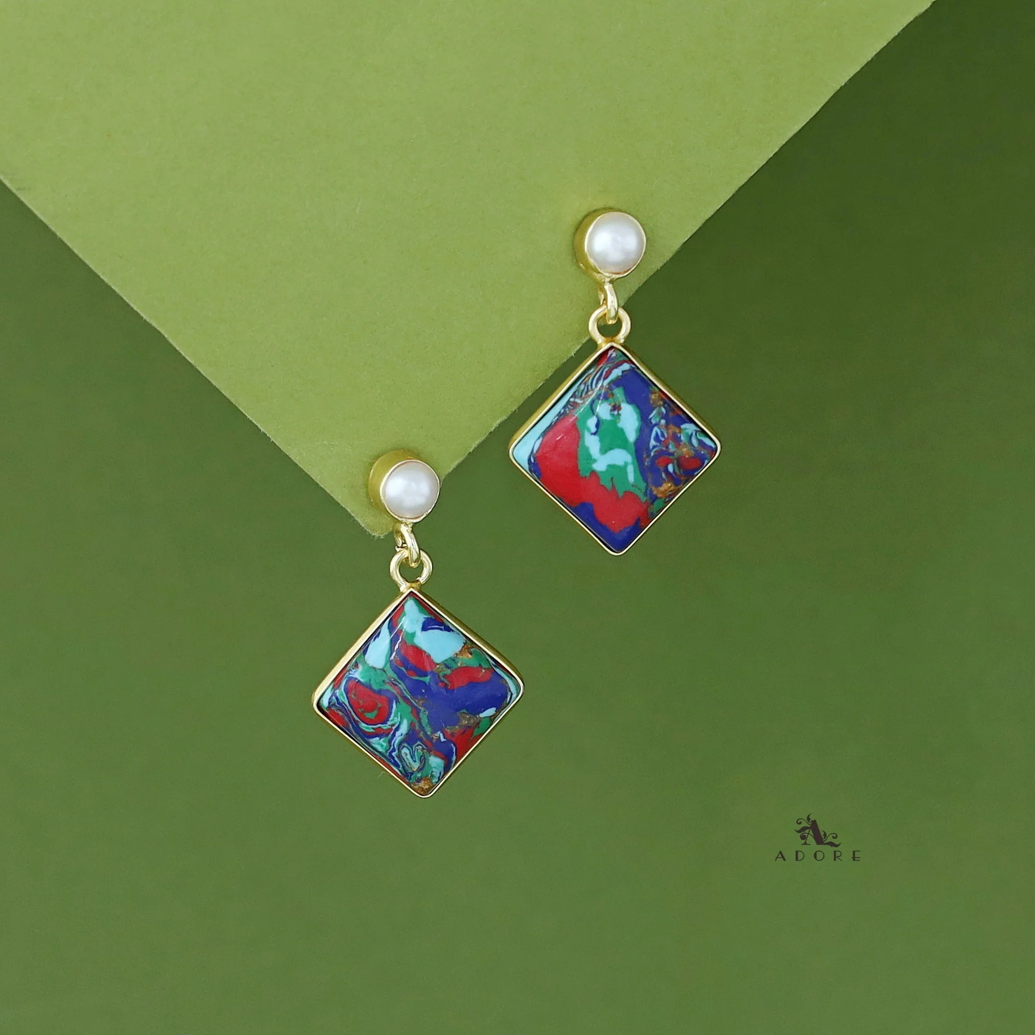 Sonia Golden Pearl Earring - Image 22