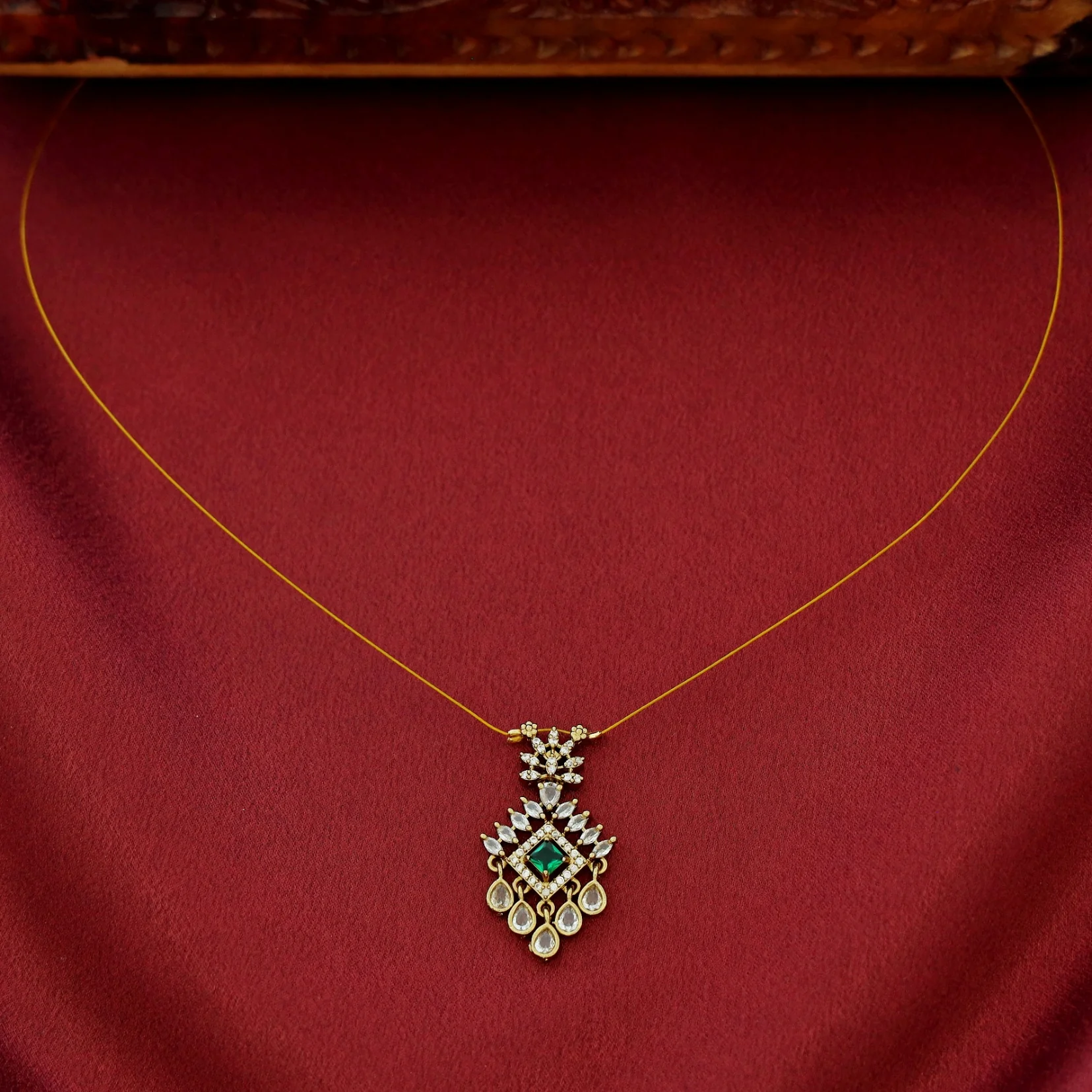 Tarini AD Stone String Neckpiece - Image 2
