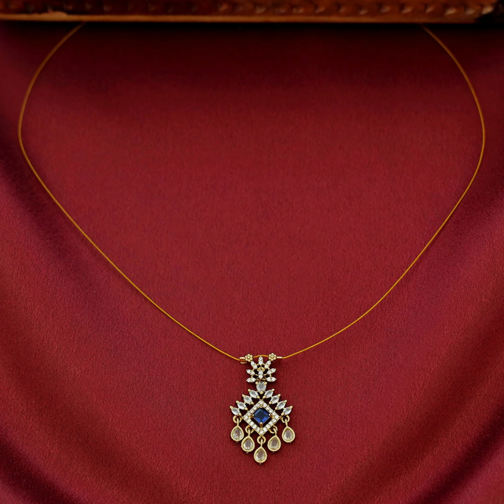 Tarini AD Stone String Neckpiece - Image 6