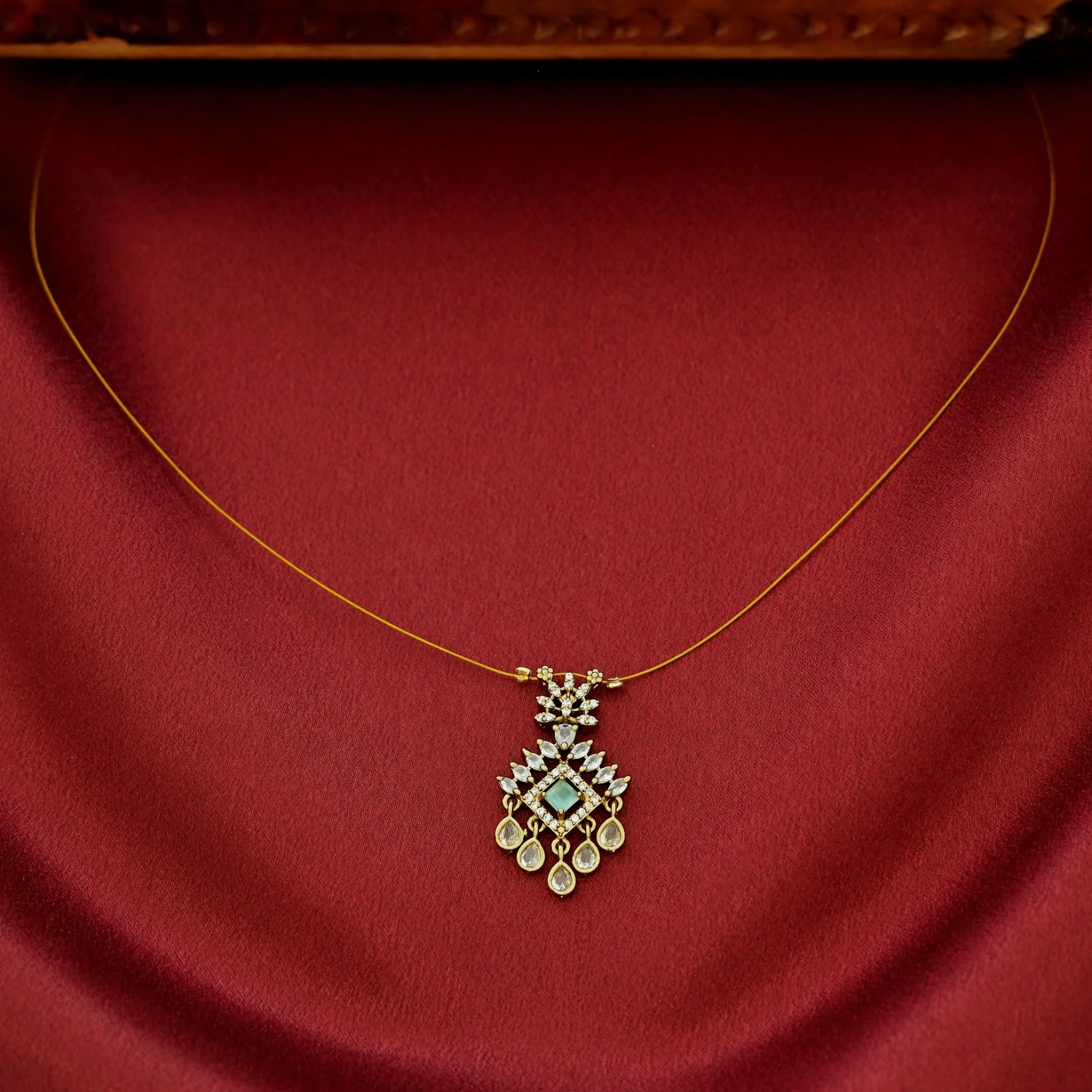 Tarini AD Stone String Neckpiece - Image 7