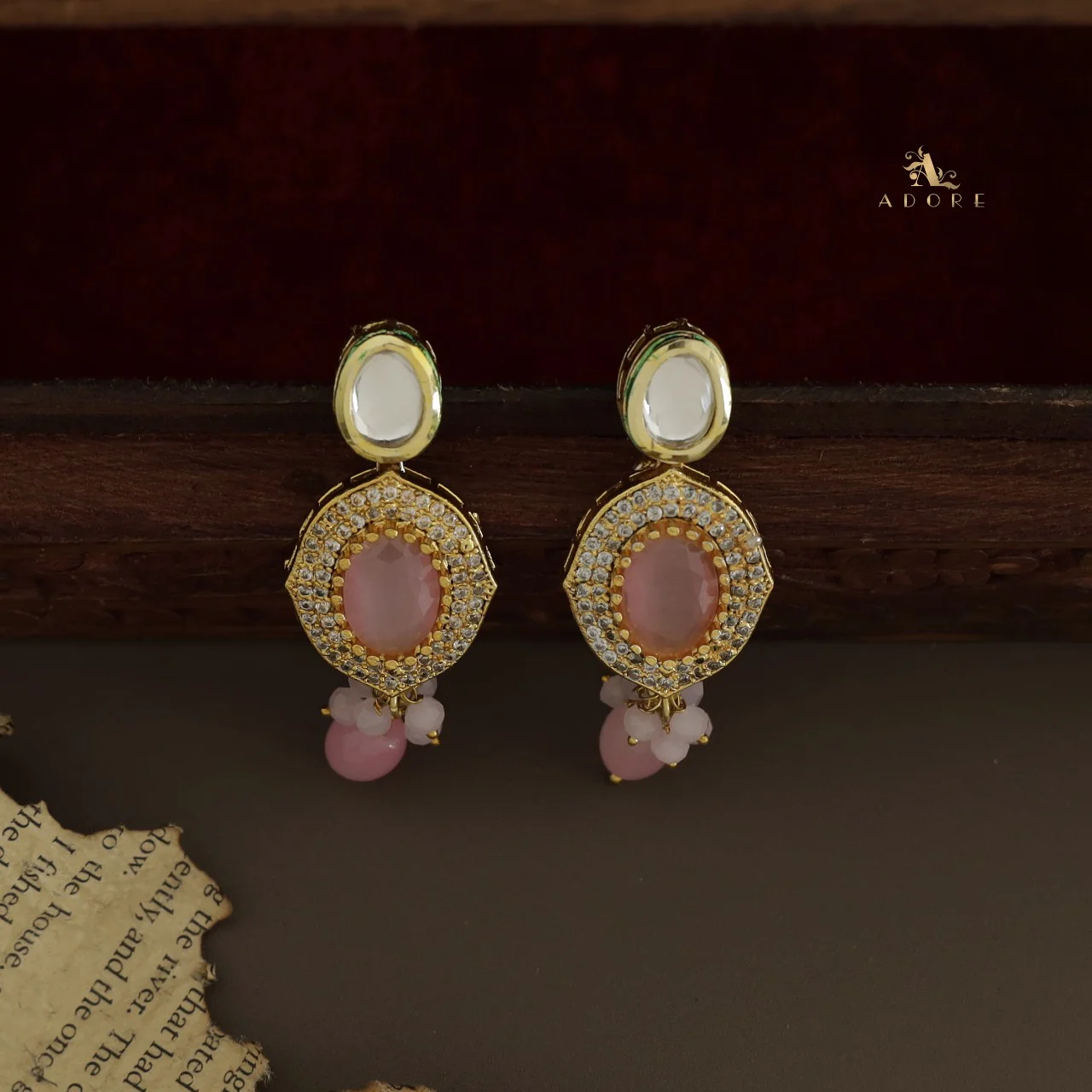 Taruni Kundan Choker With Stud - Image 16