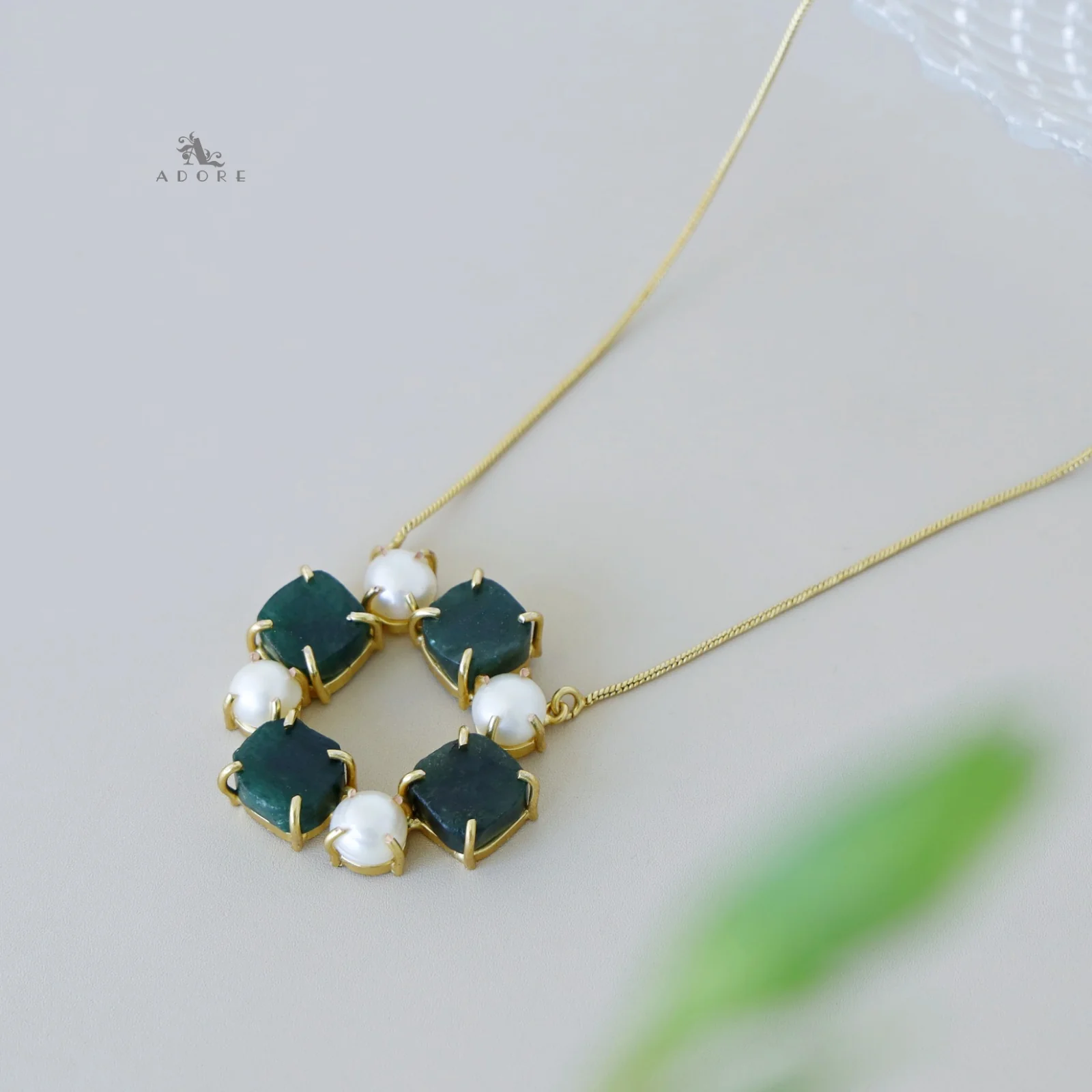 Tetra Pearly Raw Stone Chakra Neckpiece - Image 19