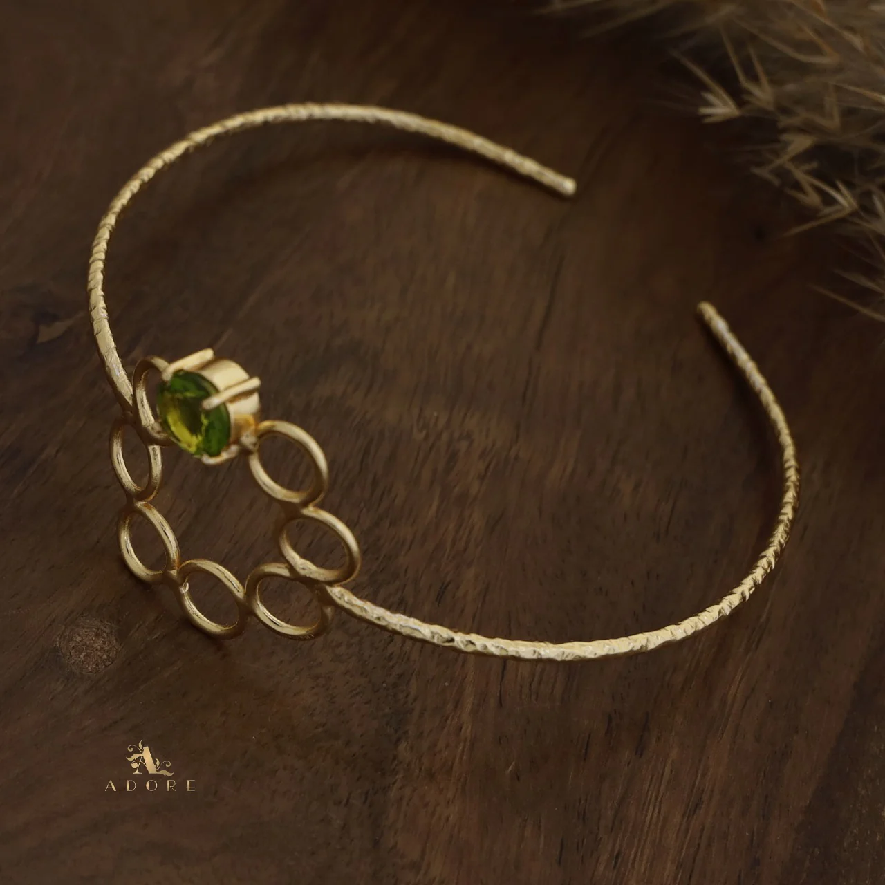 Textured Larka 7 Round Glossy Bangle - Image 8