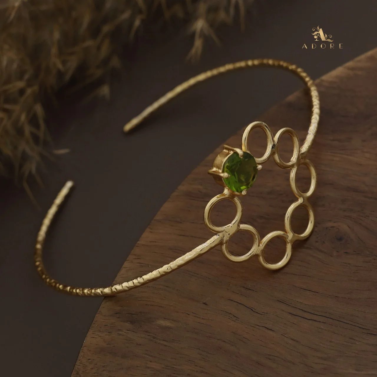 Textured Larka 7 Round Glossy Bangle - Image 9