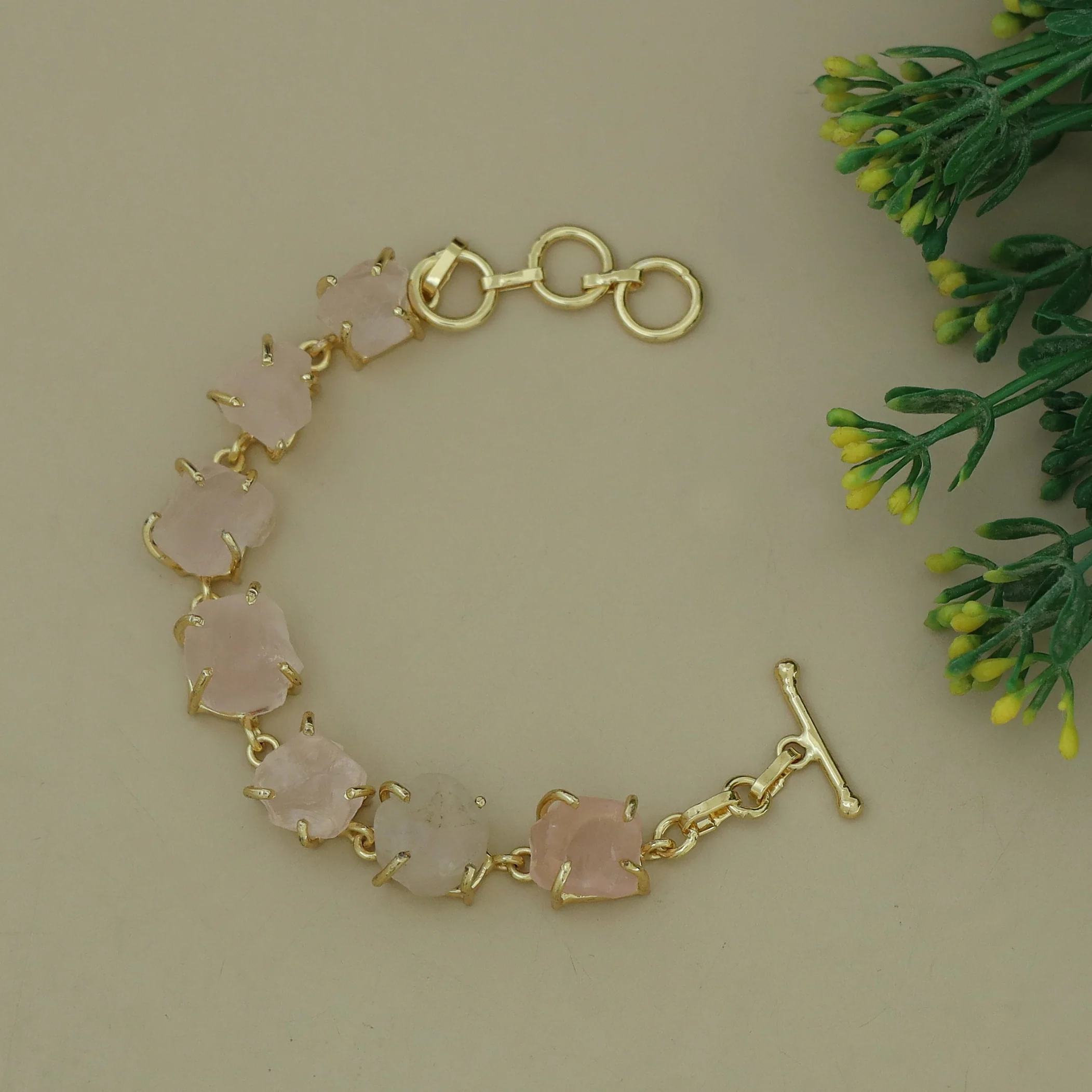 Thakshvi Raw Stone Bracelet - Image 18