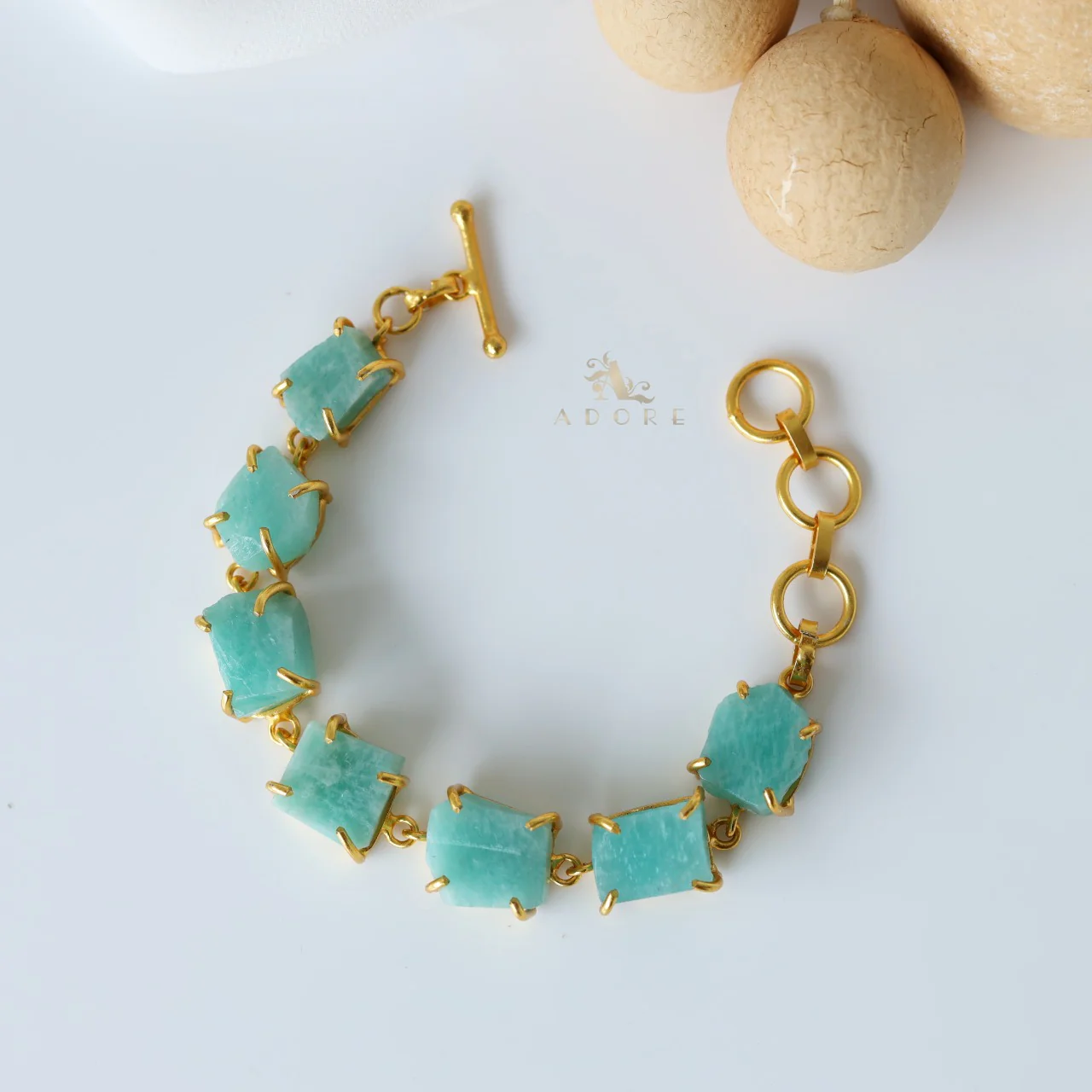 Thakshvi Raw Stone Bracelet - Image 4