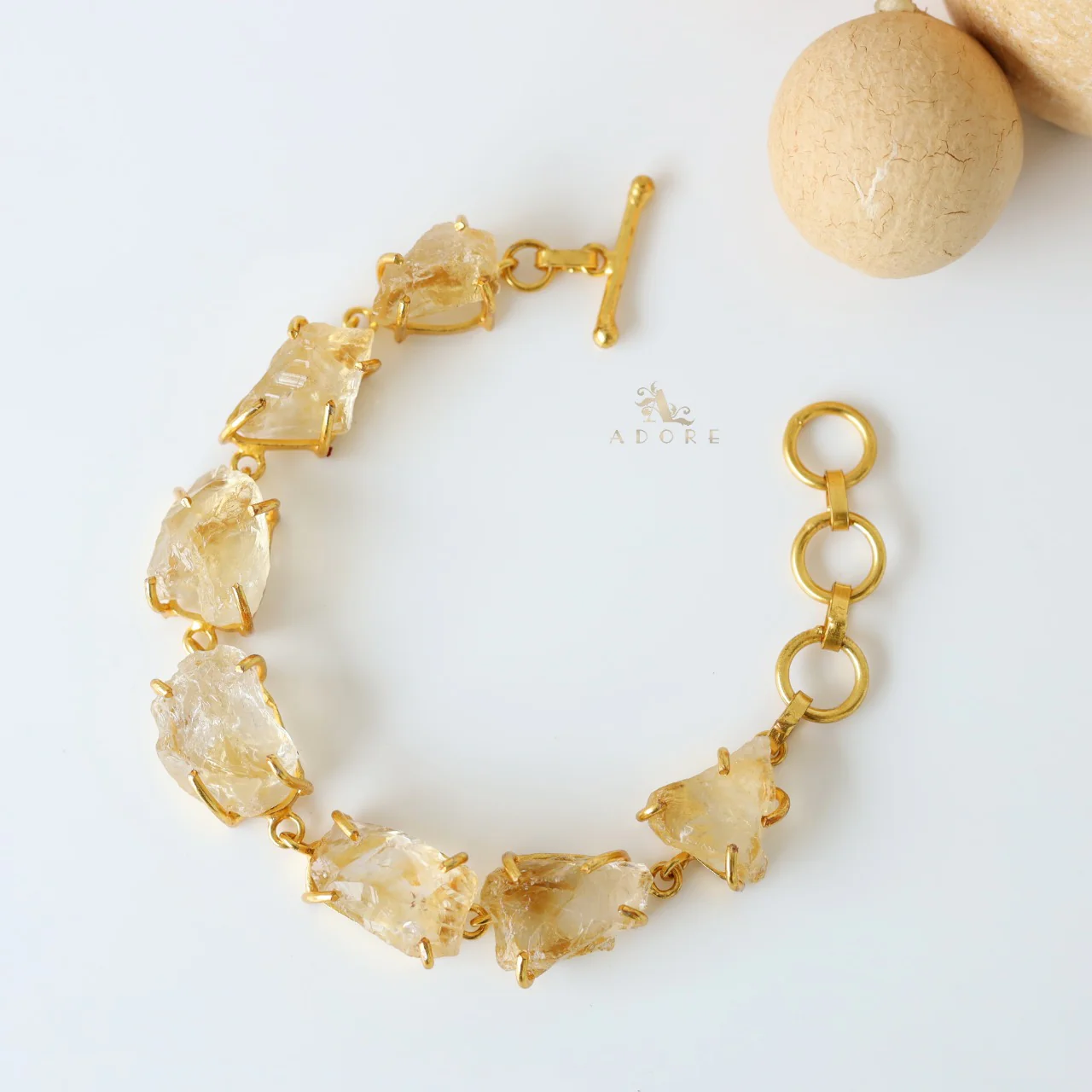 Thakshvi Raw Stone Bracelet - Image 7