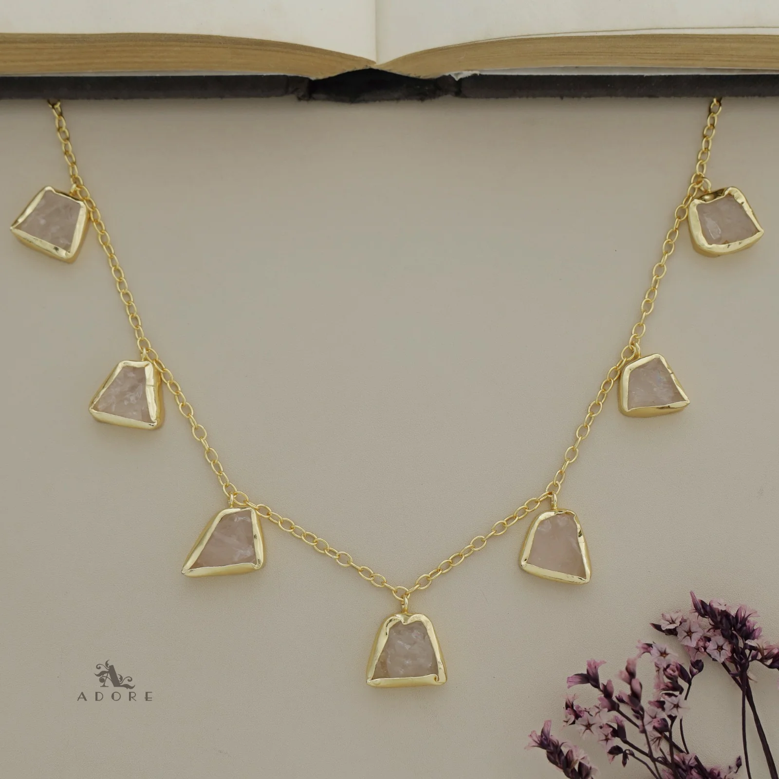 Thinkal 7 Raw Stone Neckpiece - Image 11