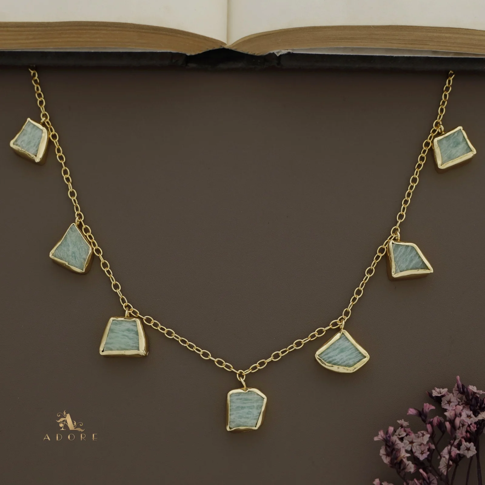 Thinkal 7 Raw Stone Neckpiece - Image 13