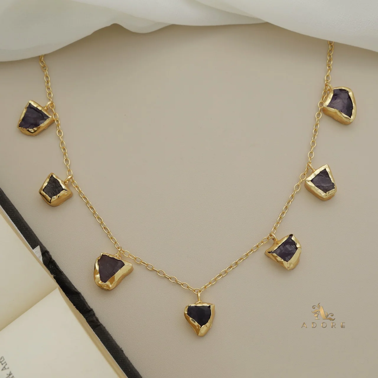 Thinkal 7 Raw Stone Neckpiece - Image 7
