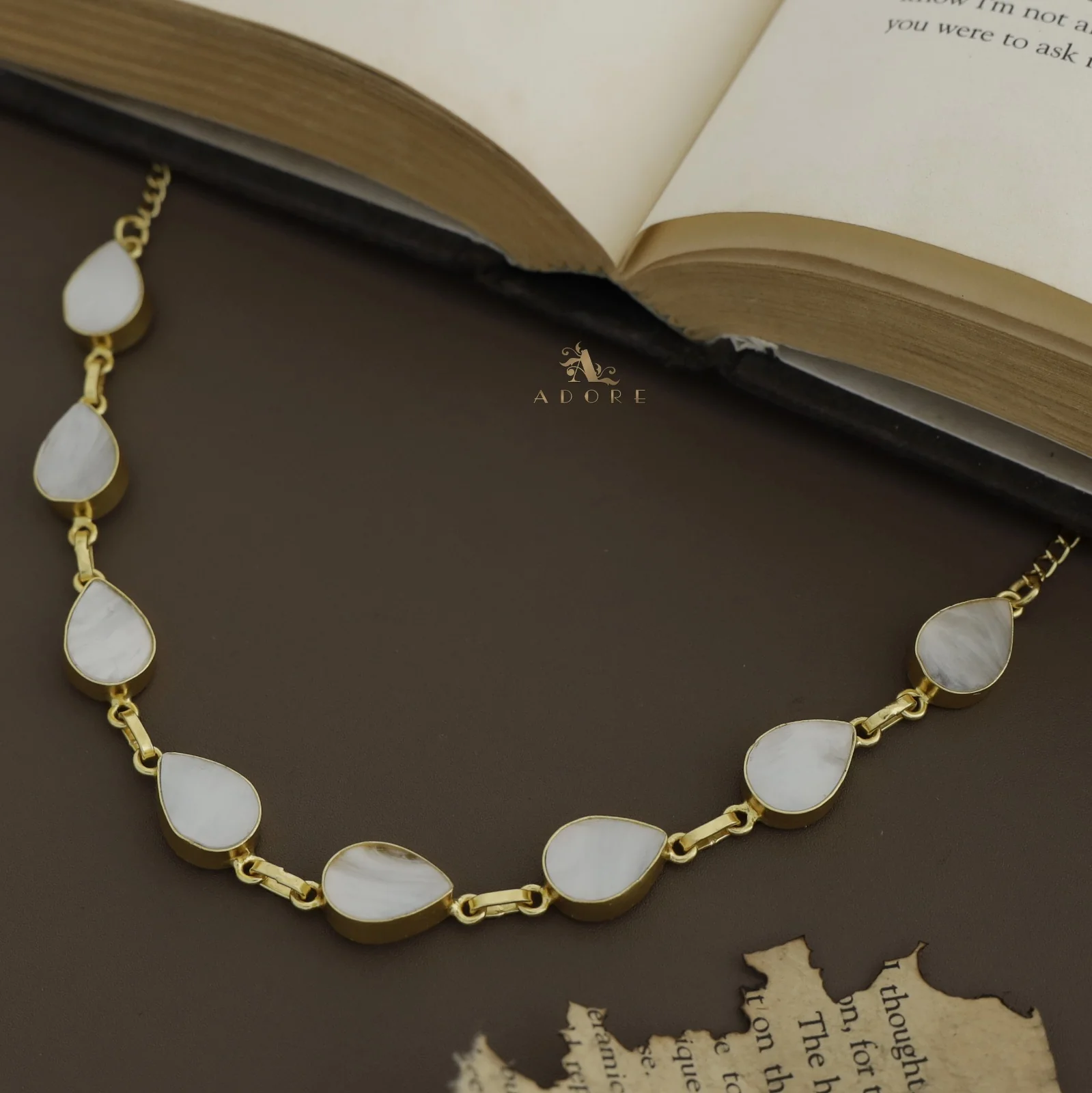 Tikara Drop MOP Neckpiece/Choker - Image 2