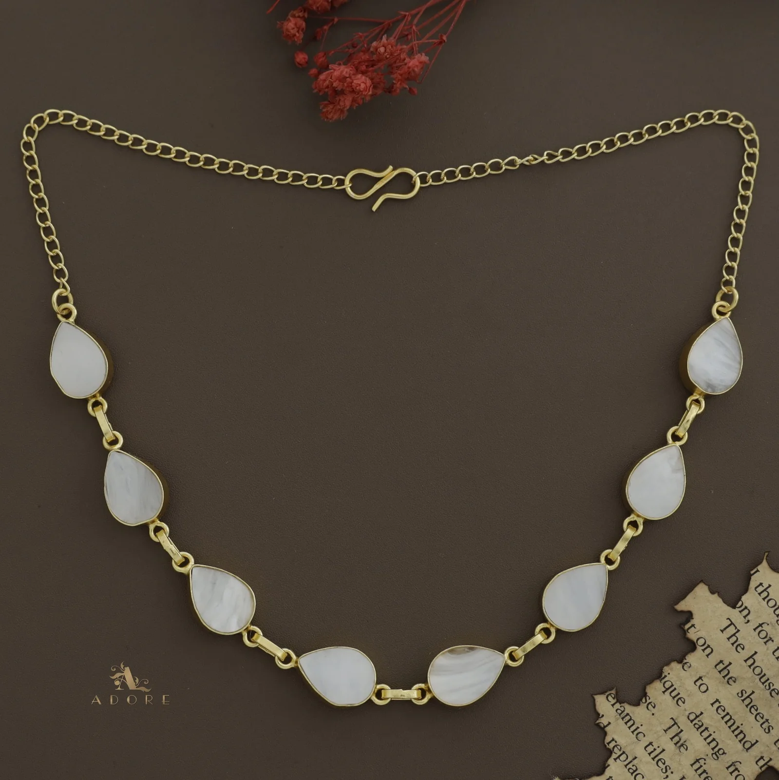 Tikara Drop MOP Neckpiece/Choker - Image 3