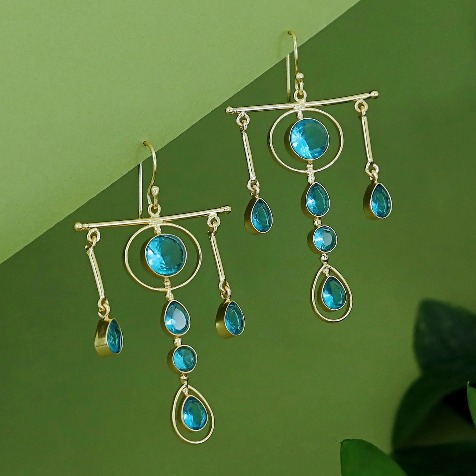 Tithi Triple Stick Glossy Hanging Drop - Image 10
