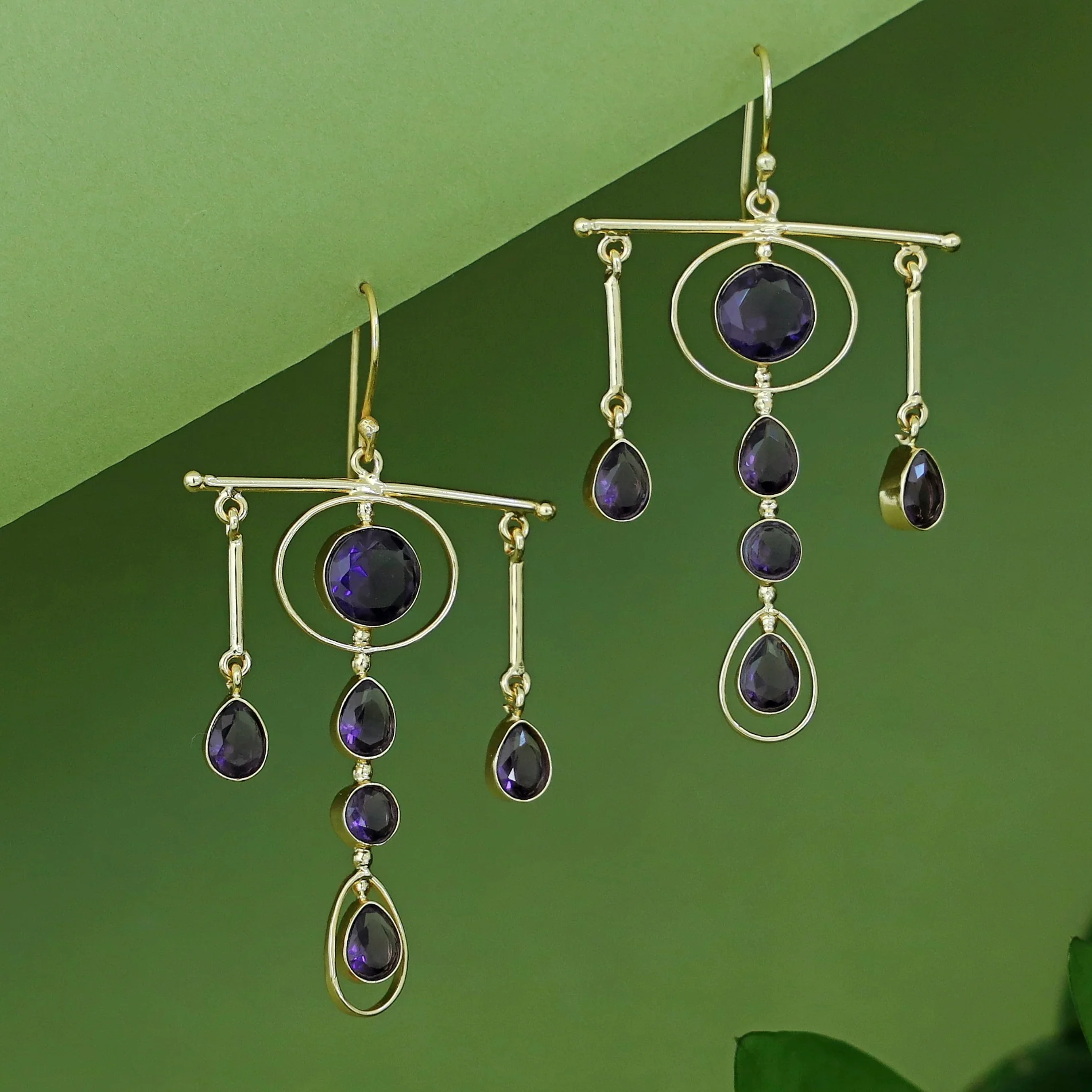 Tithi Triple Stick Glossy Hanging Drop - Image 2