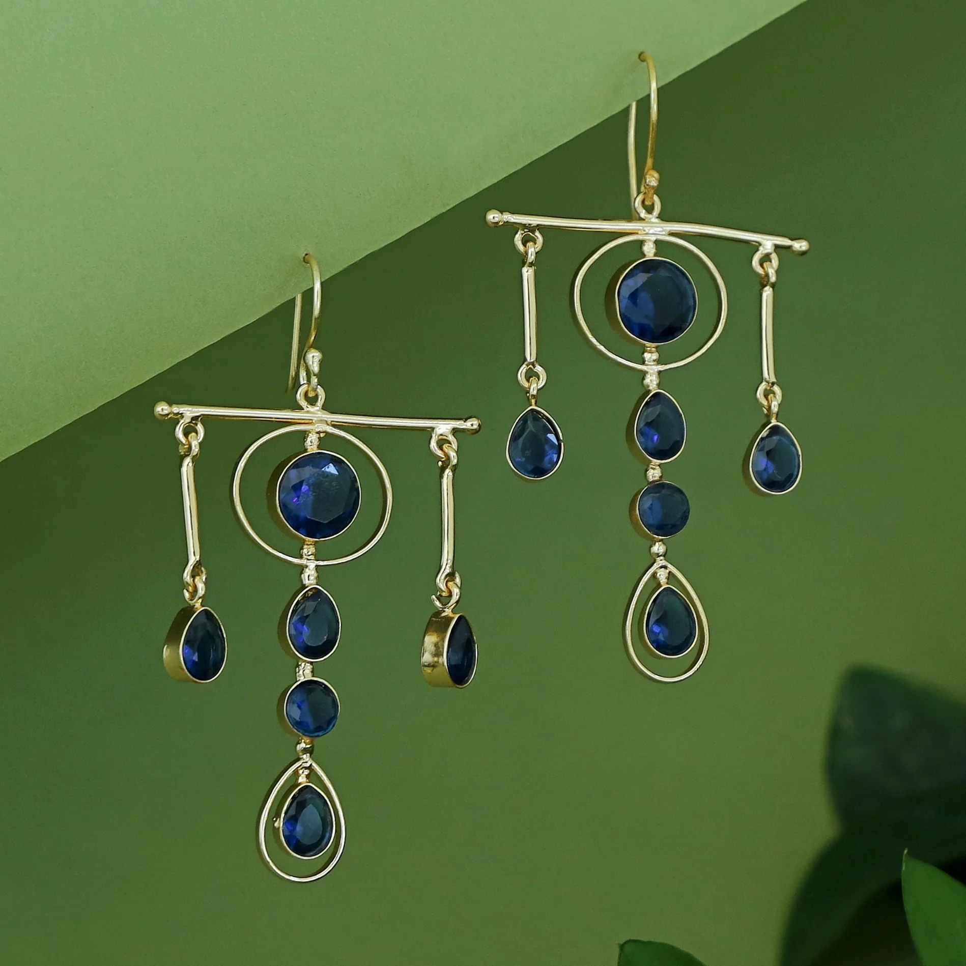Tithi Triple Stick Glossy Hanging Drop - Image 4