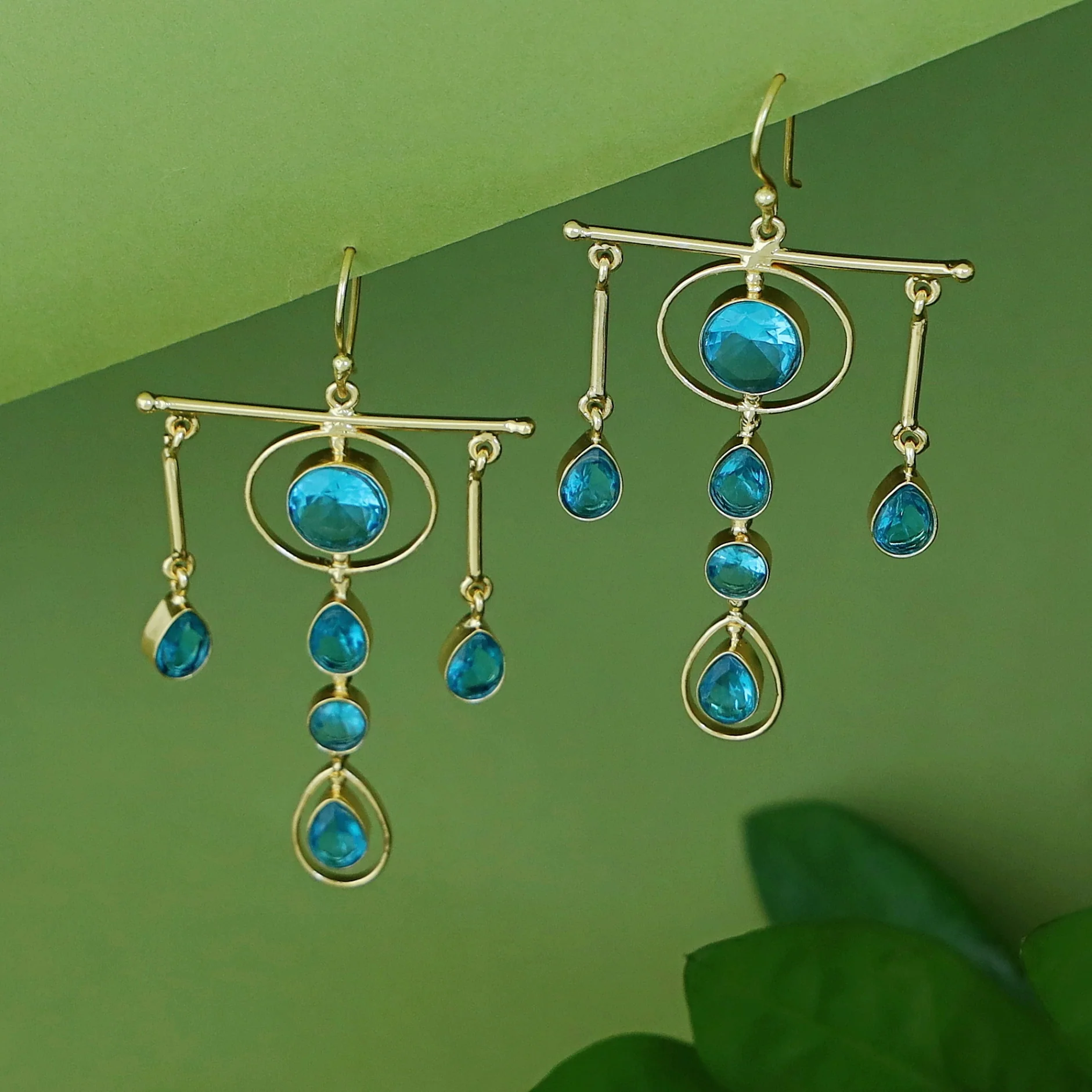 Tithi Triple Stick Glossy Hanging Drop - Image 8