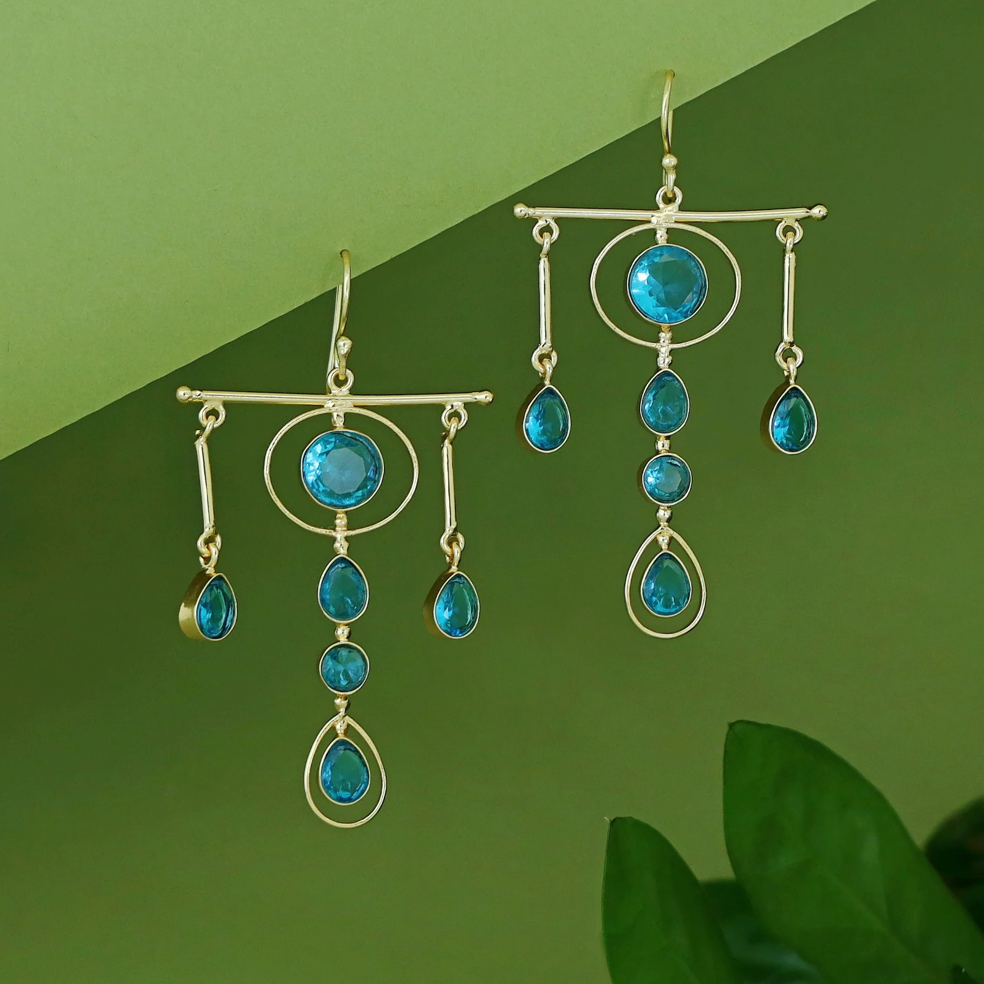 Tithi Triple Stick Glossy Hanging Drop - Image 9