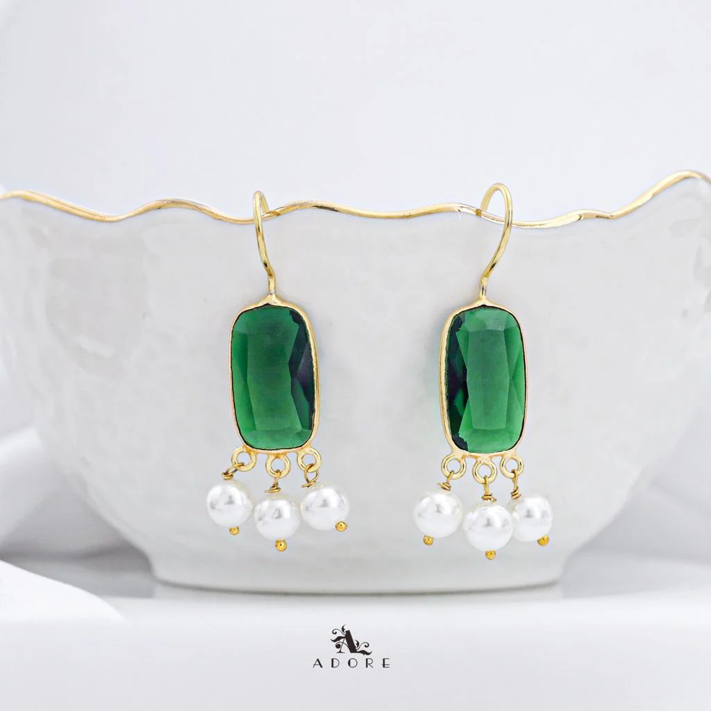 Tri Pearl Glossy Rectangle Drop - Image 4