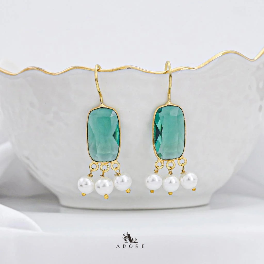 Tri Pearl Glossy Rectangle Drop - Image 5