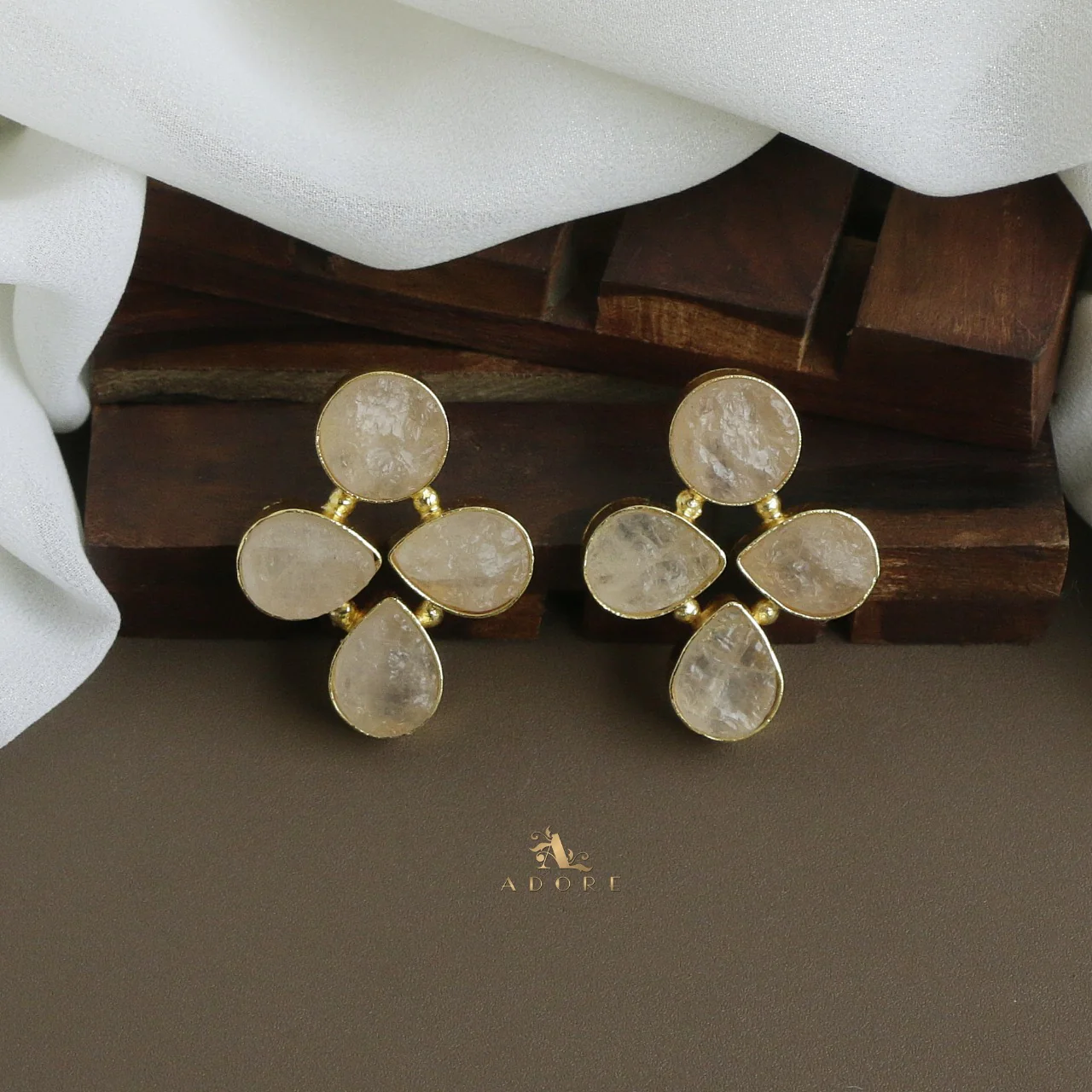 Tricia Raw Stone Earring - Image 12