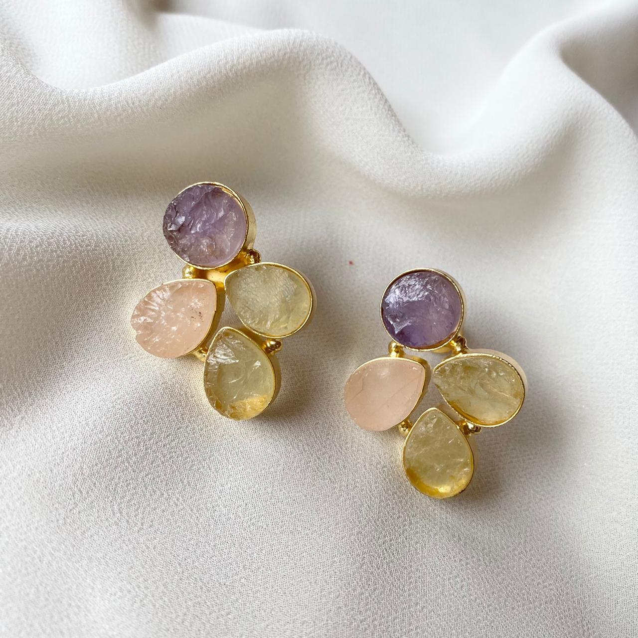 Tricia Raw Stone Earring - Image 13