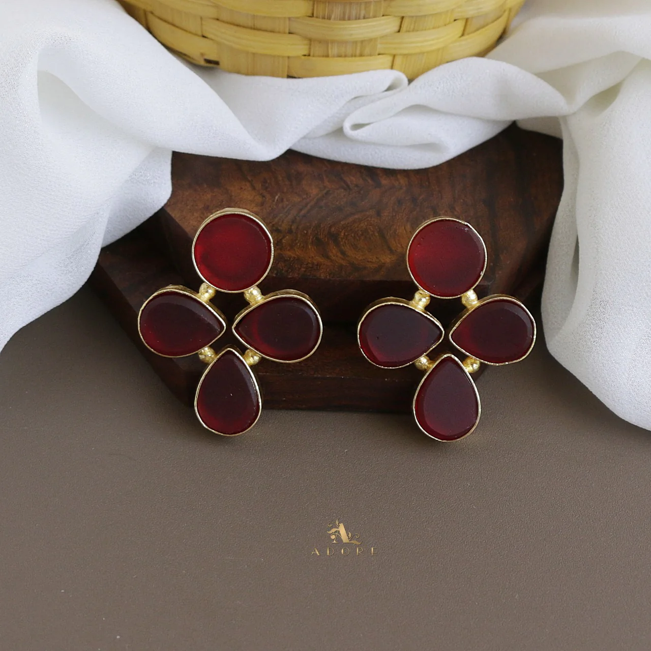 Tricia Raw Stone Earring - Image 5