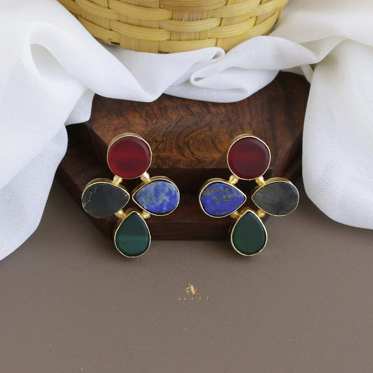 Tricia Raw Stone Earring - Image 9