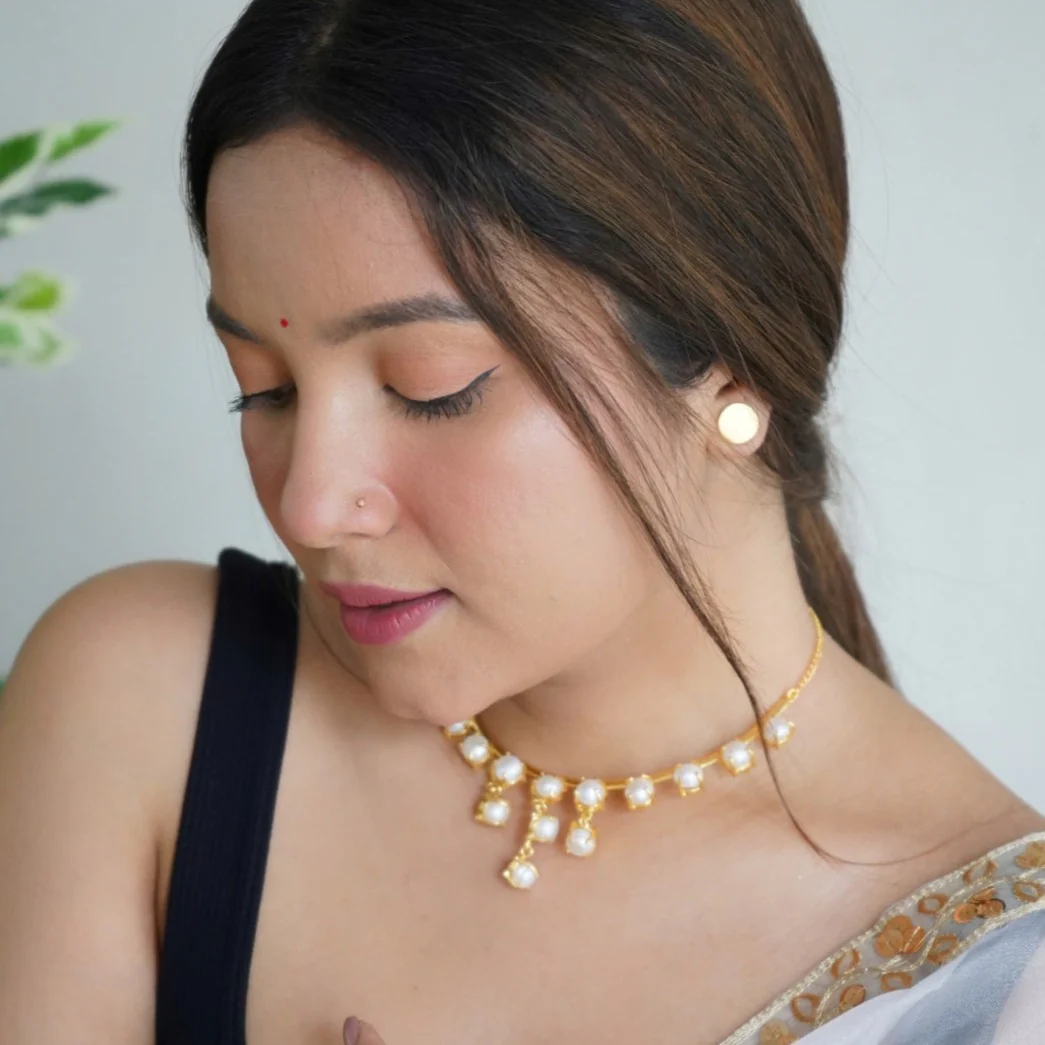 Trishika Fresh Water Pearl Neckpiece - Image 5